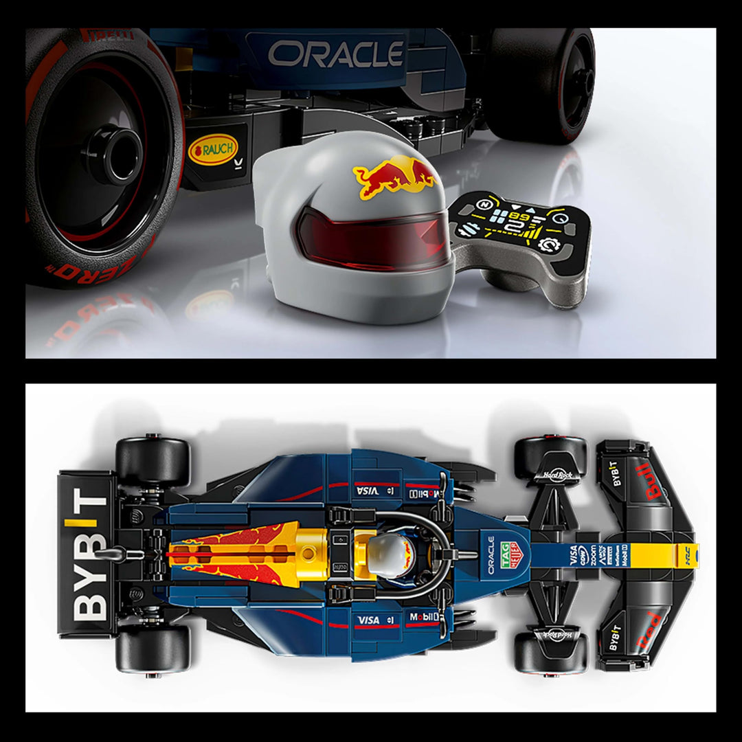 LEGO Speed Champions Oracle Red Bull Racing RB20 F1 Race Car 77243 - Buildable Formula 1 Model with Driver Minifigure for Adults
