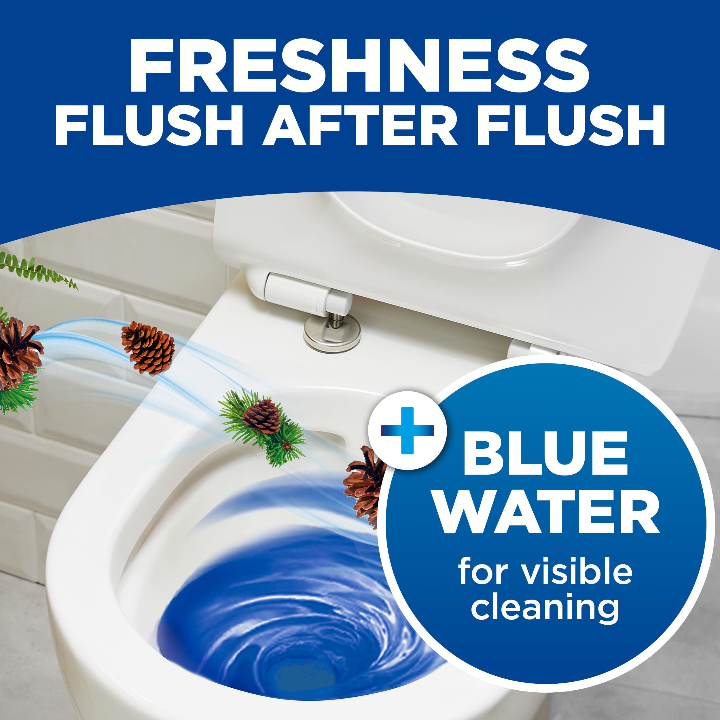 Bloo 3in1 Toilet Blocks - Limescale Remover & Cleaner | 2 Count Pack 3