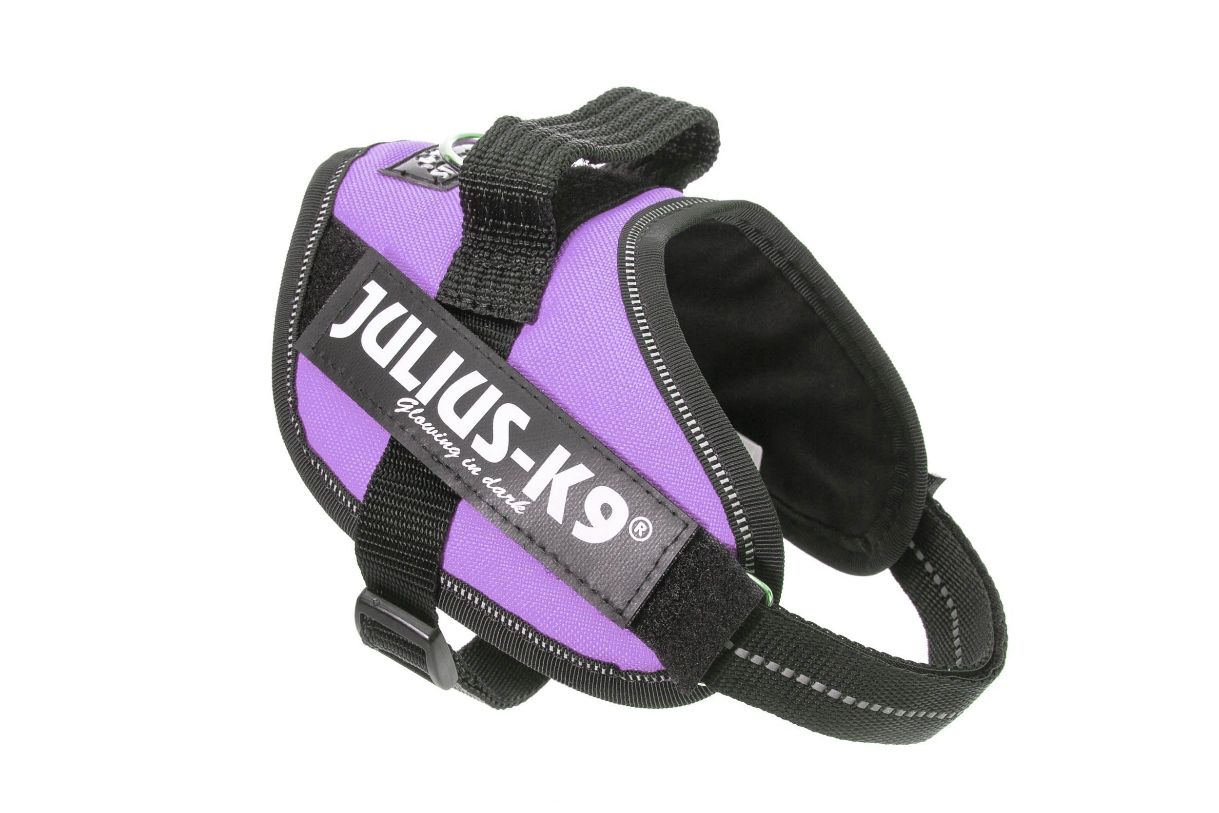 Julius-K9 IDC Powerharness - Vest Harness for Dogs | Size Mini (49-67 cm Chest) | Purple