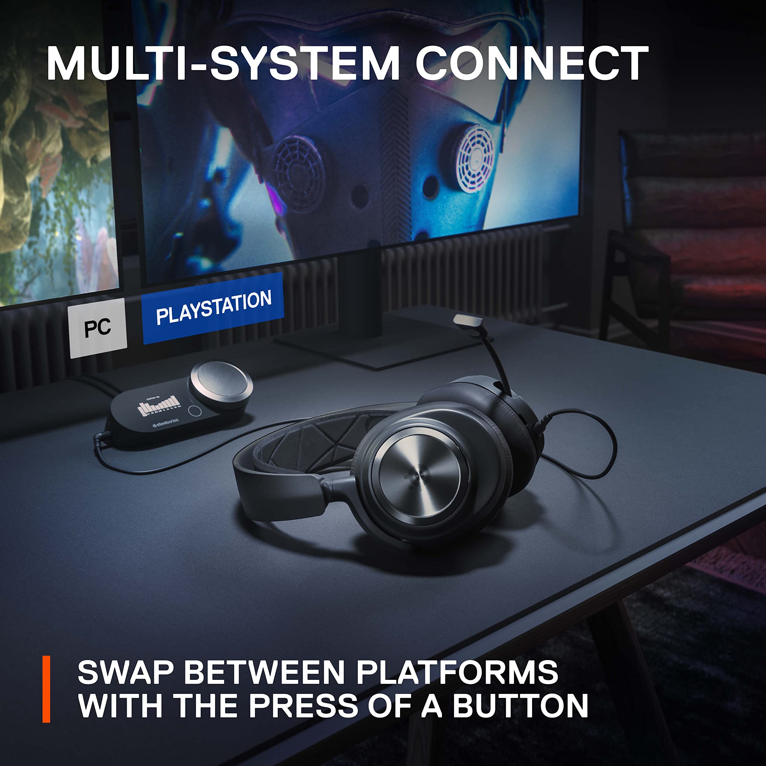 SteelSeries Arctis Nova Pro - Multi-System Gaming Headset [PC, PS5, Switch] 6