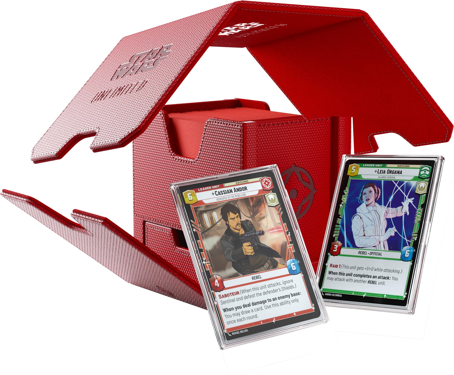 Gamegenic Star Wars: Unlimited Twin Suns Deck Pod - Red 1