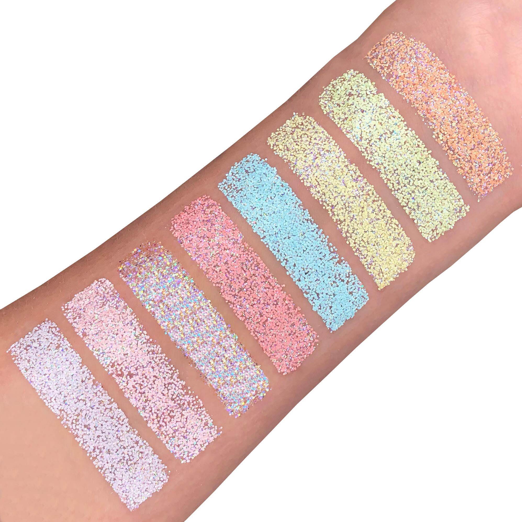 Moon Glitter - Pastel Glitter Shaker in Coral (5g) 8