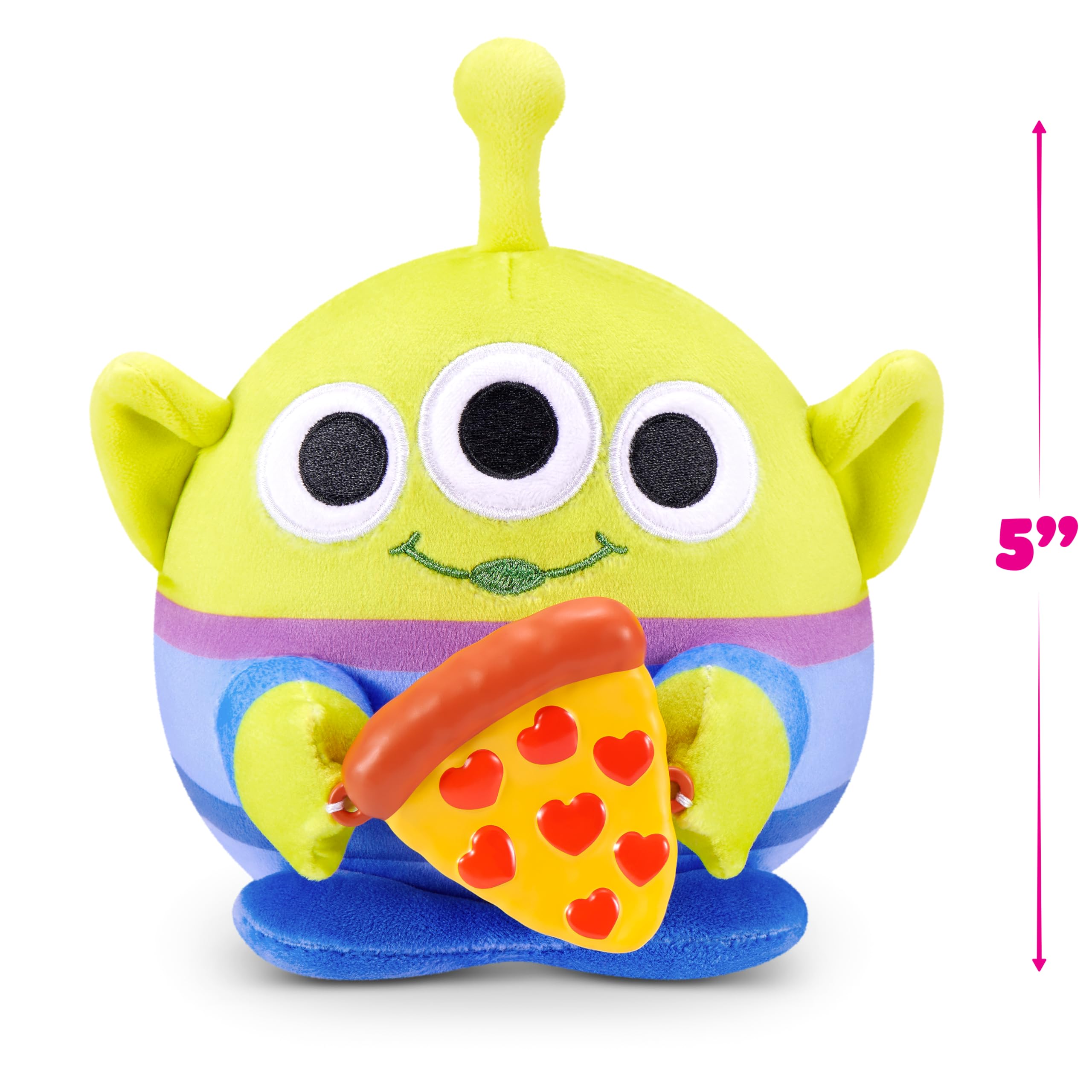 Snackles Disney 5-Inch Plush Toy by ZURU - Ultra-Soft Mini Stuffed Animal for Ages 3+ 6