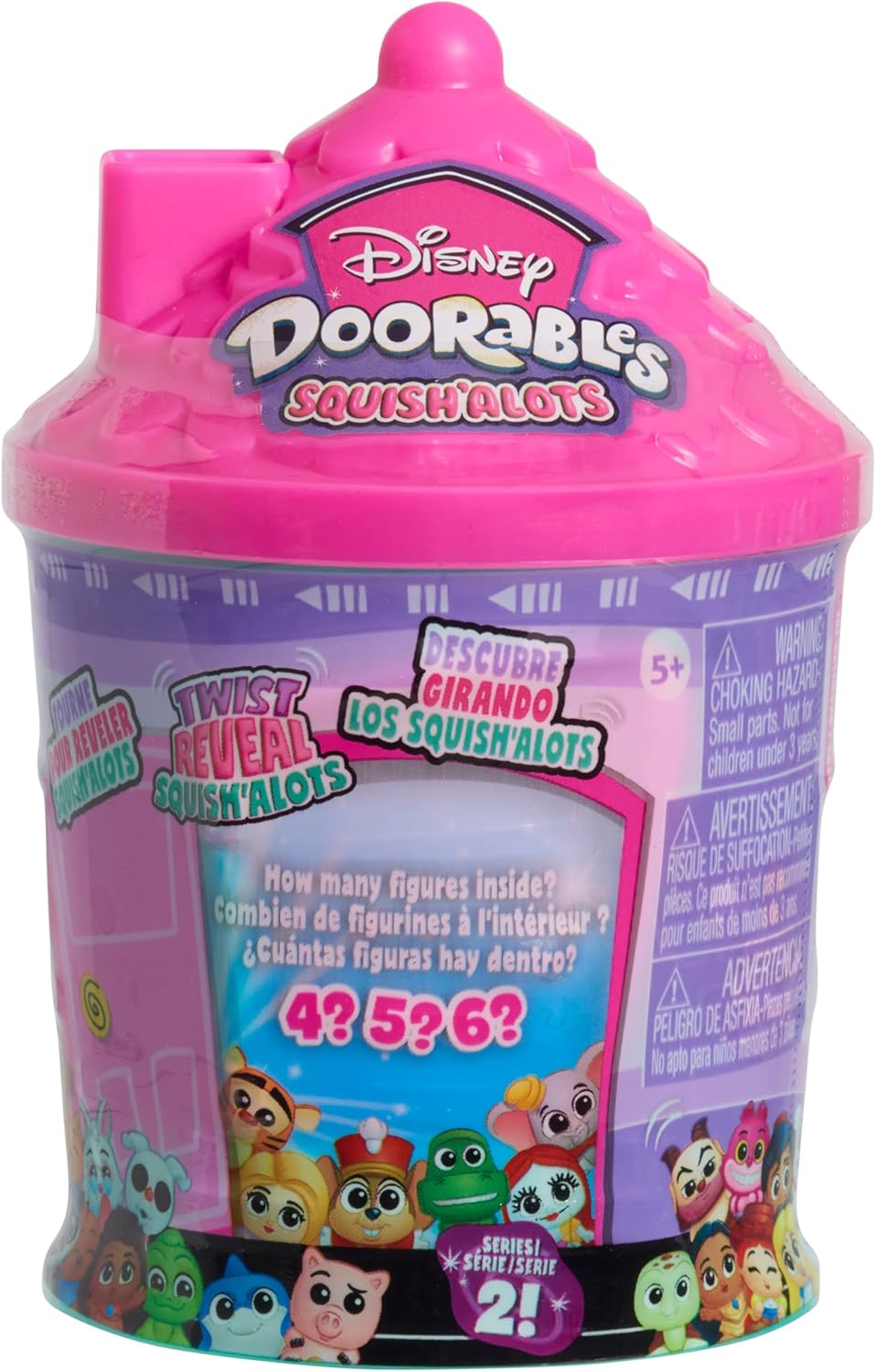 Just Play Disney Doorables Squish’Alots Series 2 - Multicolor Collectible Figures (44799) 1