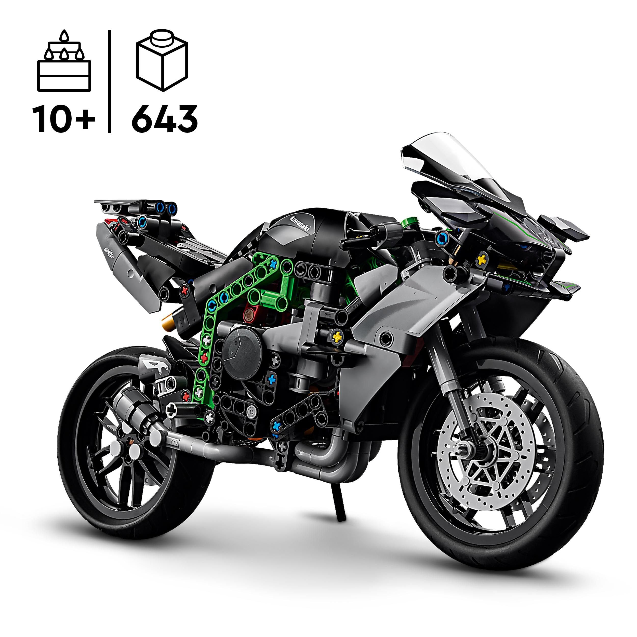 LEGO Technic 42170 Kawasaki Ninja H2R Motorcycle Model Kit | 1:8 Scale | Ages 10+