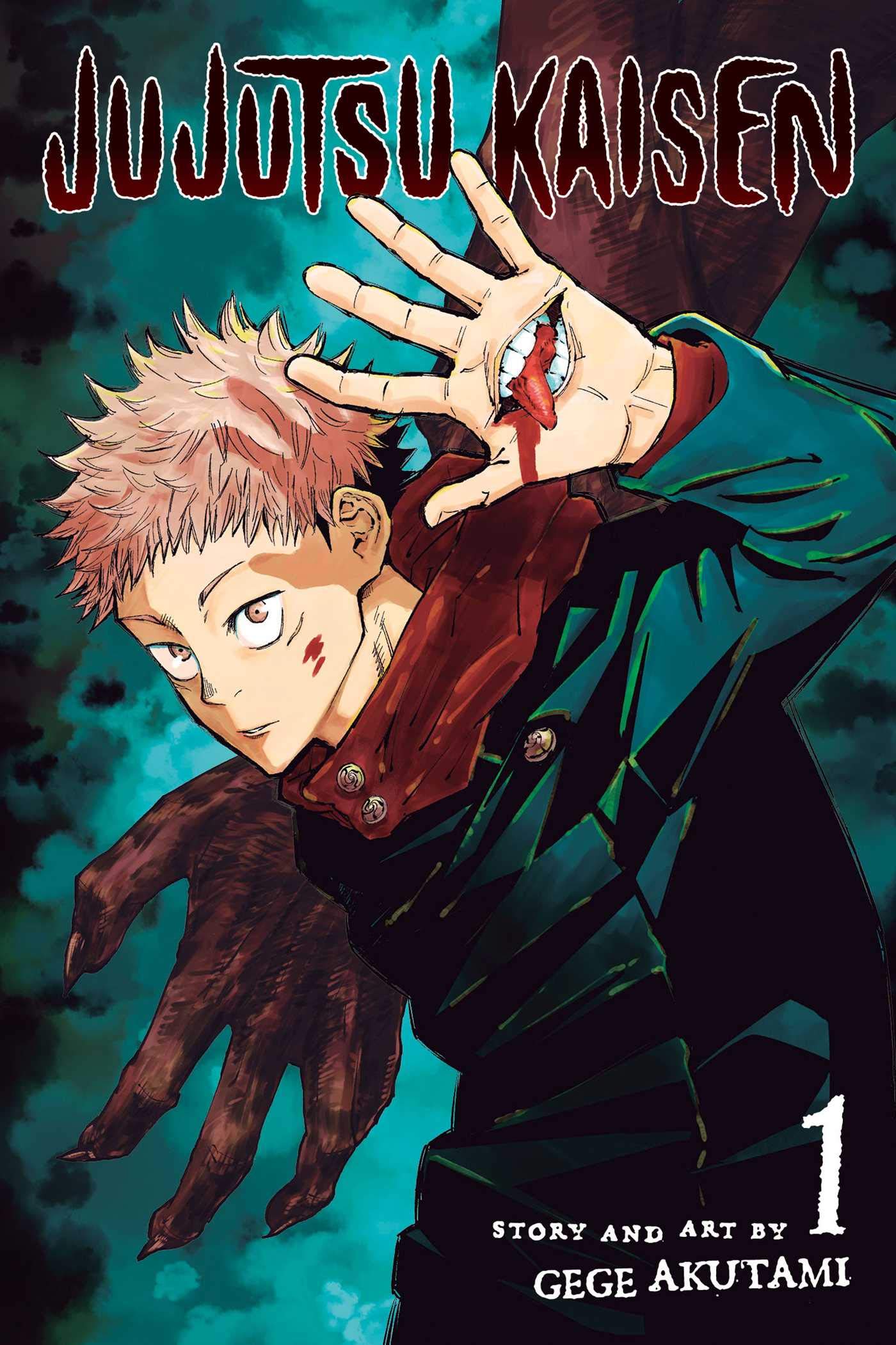 Jujutsu Kaisen Vol 1 by Akutami, Gege | Paperback Fantasy Graphic Novel 1