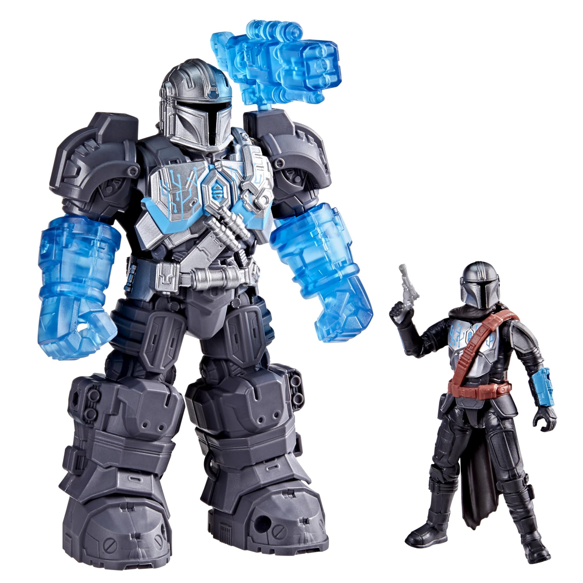 Star Wars The Mandalorian Mech Force Suit Action Figure Set | 4-Inch Figure | Ages 4+