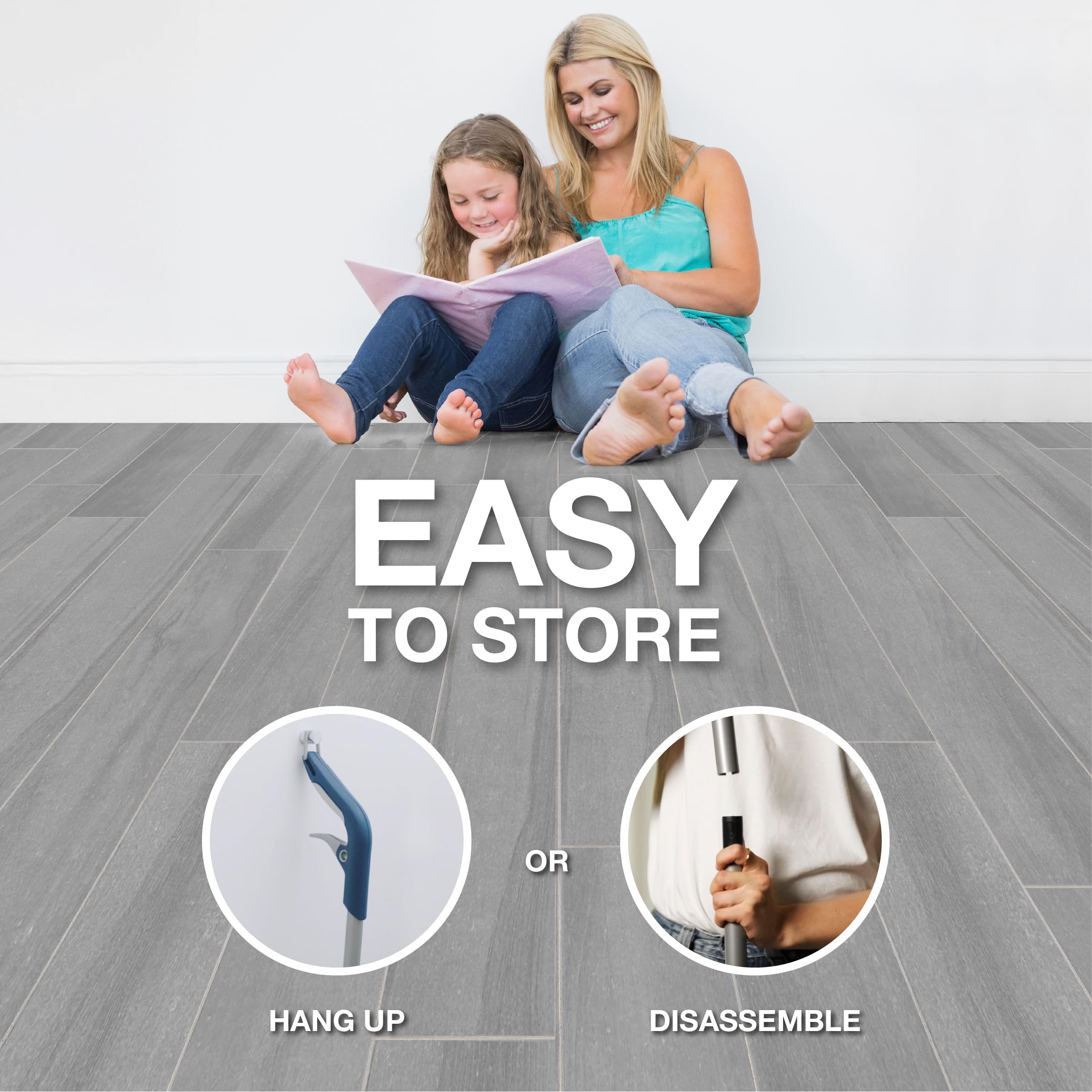 Bona Spray Mop Air Kit for Hard-Surface Floors | Lightweight & Compact | Includes 500ml Cleaner 6