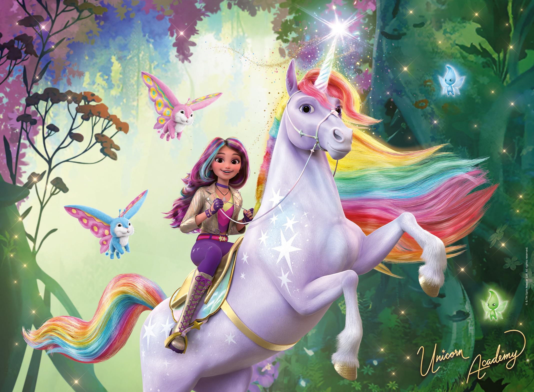 Ravensburger Unicorn Academy 100 Piece Jigsaw Puzzle - Kids Puzzle for Ages 6 and Up