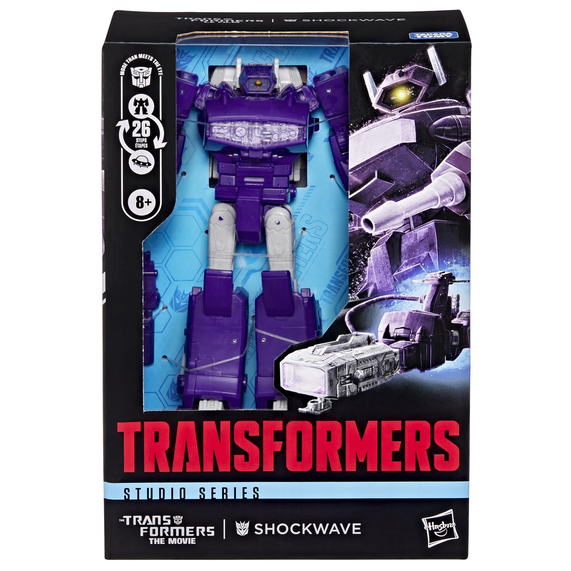 Transformers Studio Series Shockwave Voyager Class Action Figure - 6.5 inches, Ages 8+ 2