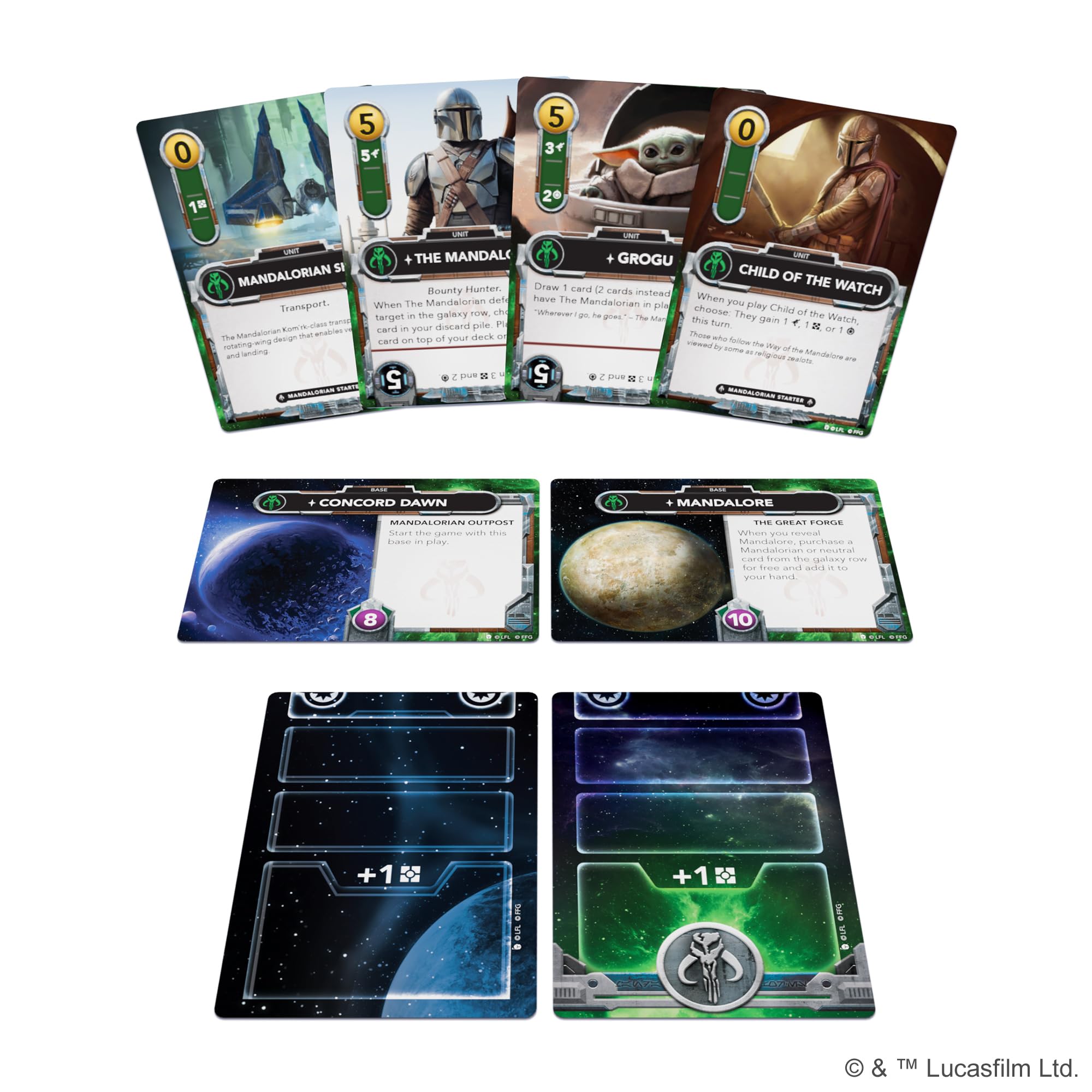 Fantasy Flight Games Star Wars The Deckbuilding Game: The Mandalorian Faction Pack 9
