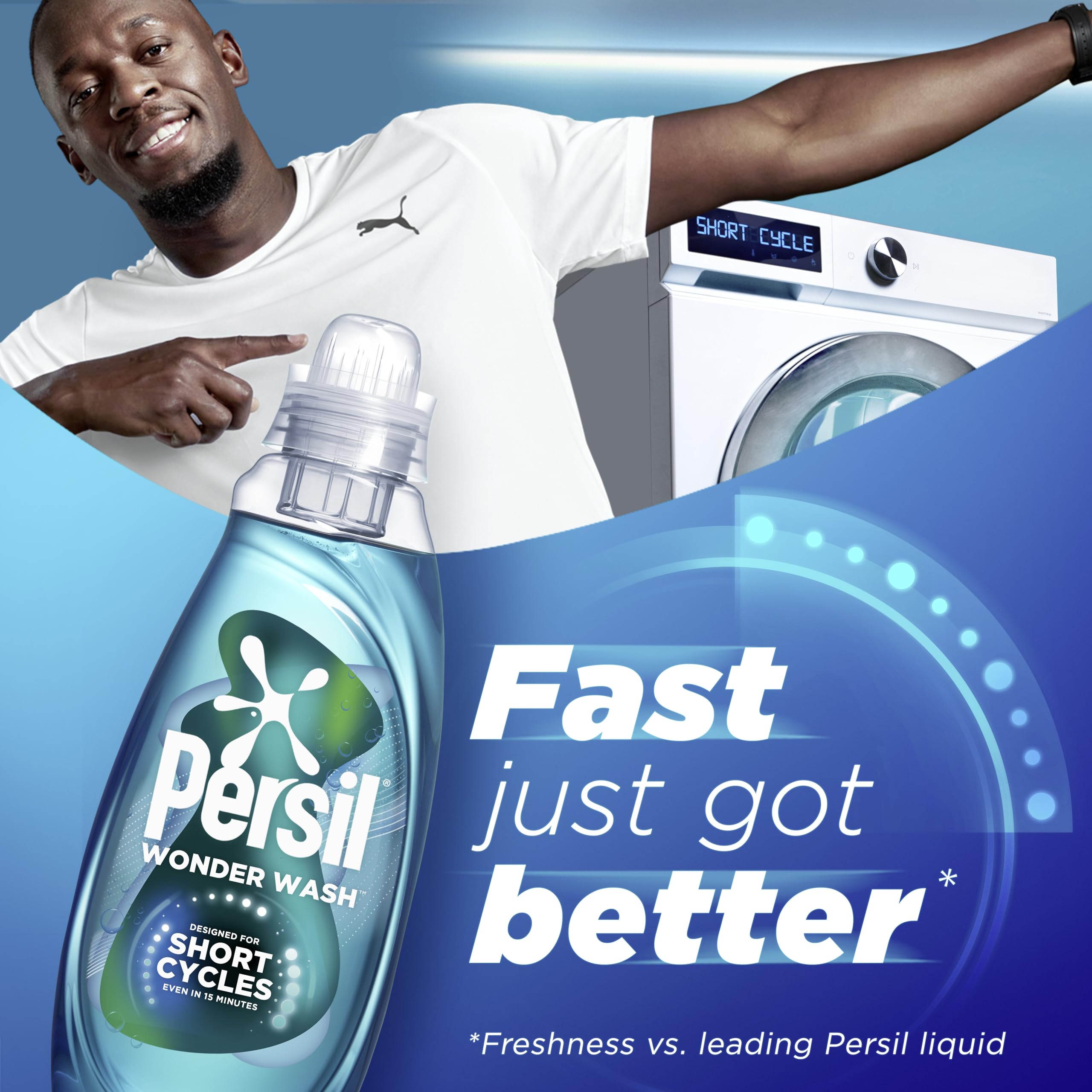 Persil - Wonder Wash Speed Clean Non Bio Liquid Detergent 5