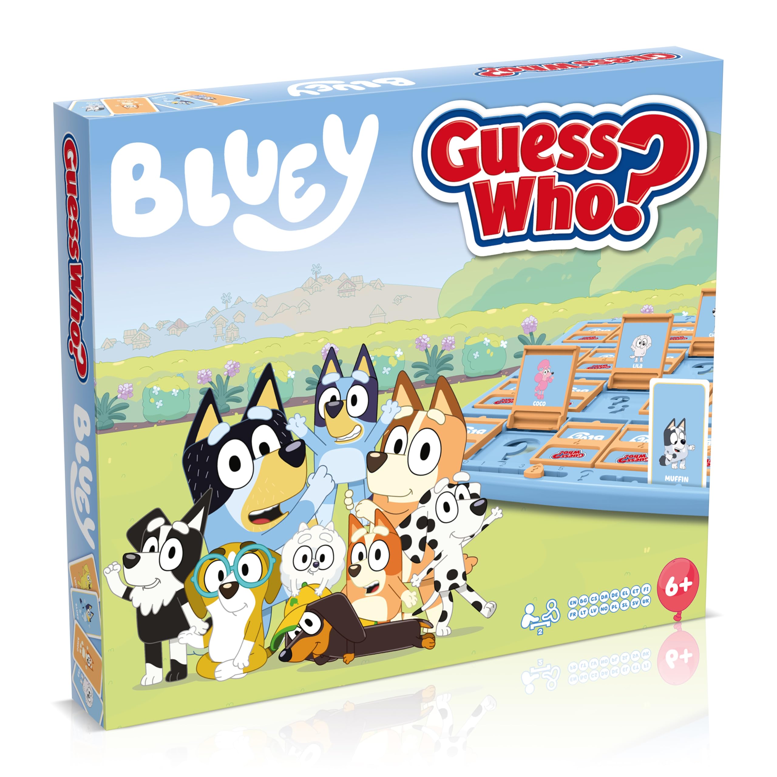 Winning Moves Bluey Guess Who? Classic Guessing Board Game | 2 Players | Ages 7+ 1