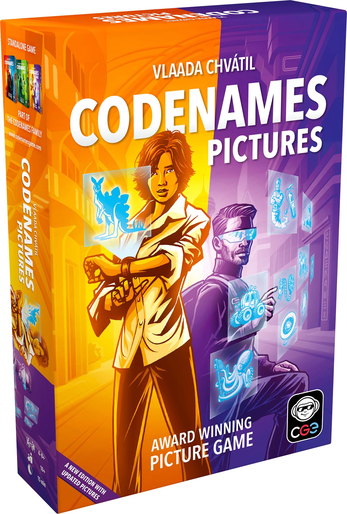 CGE Czech Games Edition Codenames: Pictures (2nd Edition) | 4-8+ Players | 15 Min | Ages 10+