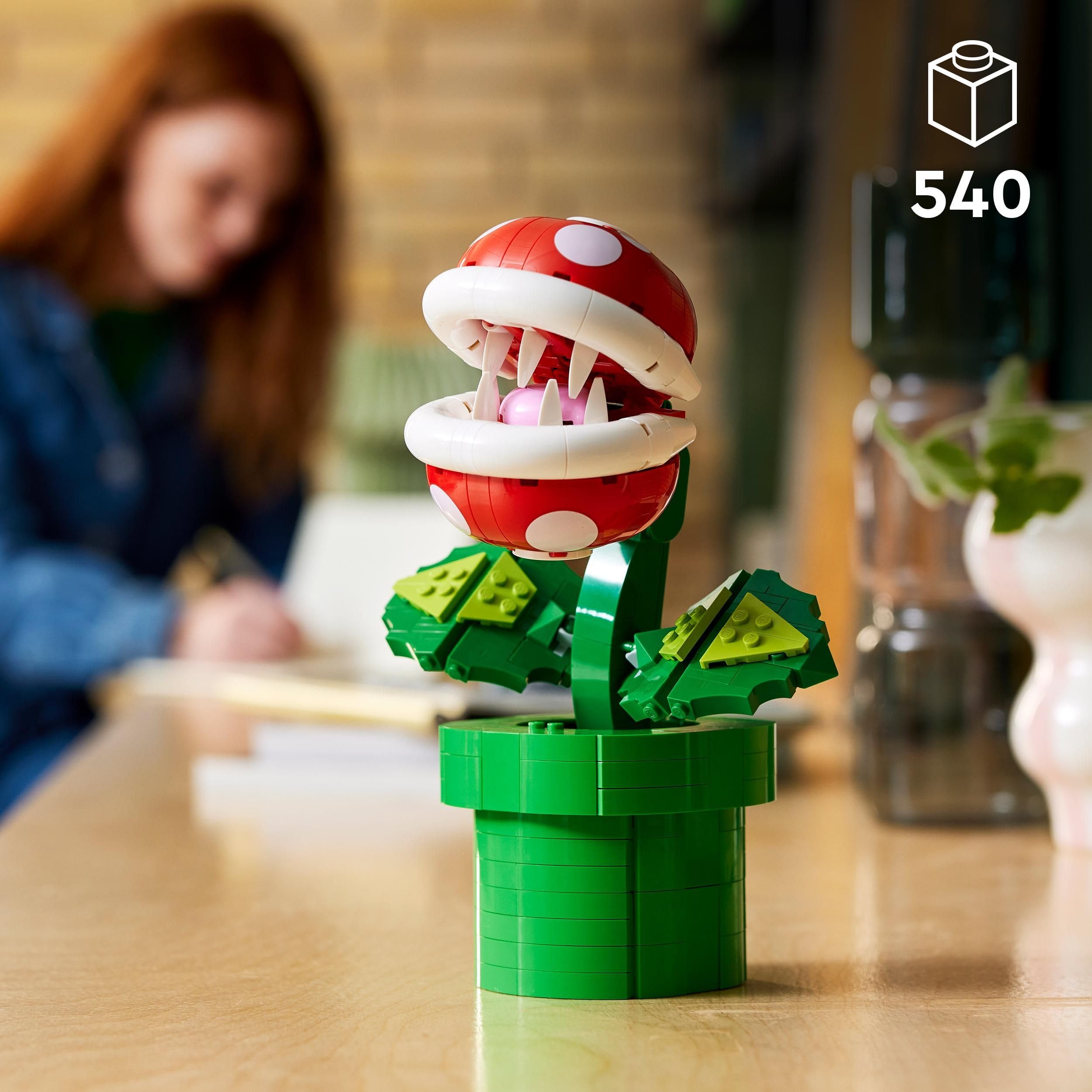 LEGO Super Mario Piranha Plant Building Set 71426 - 540 Pieces | Posable Figure 2