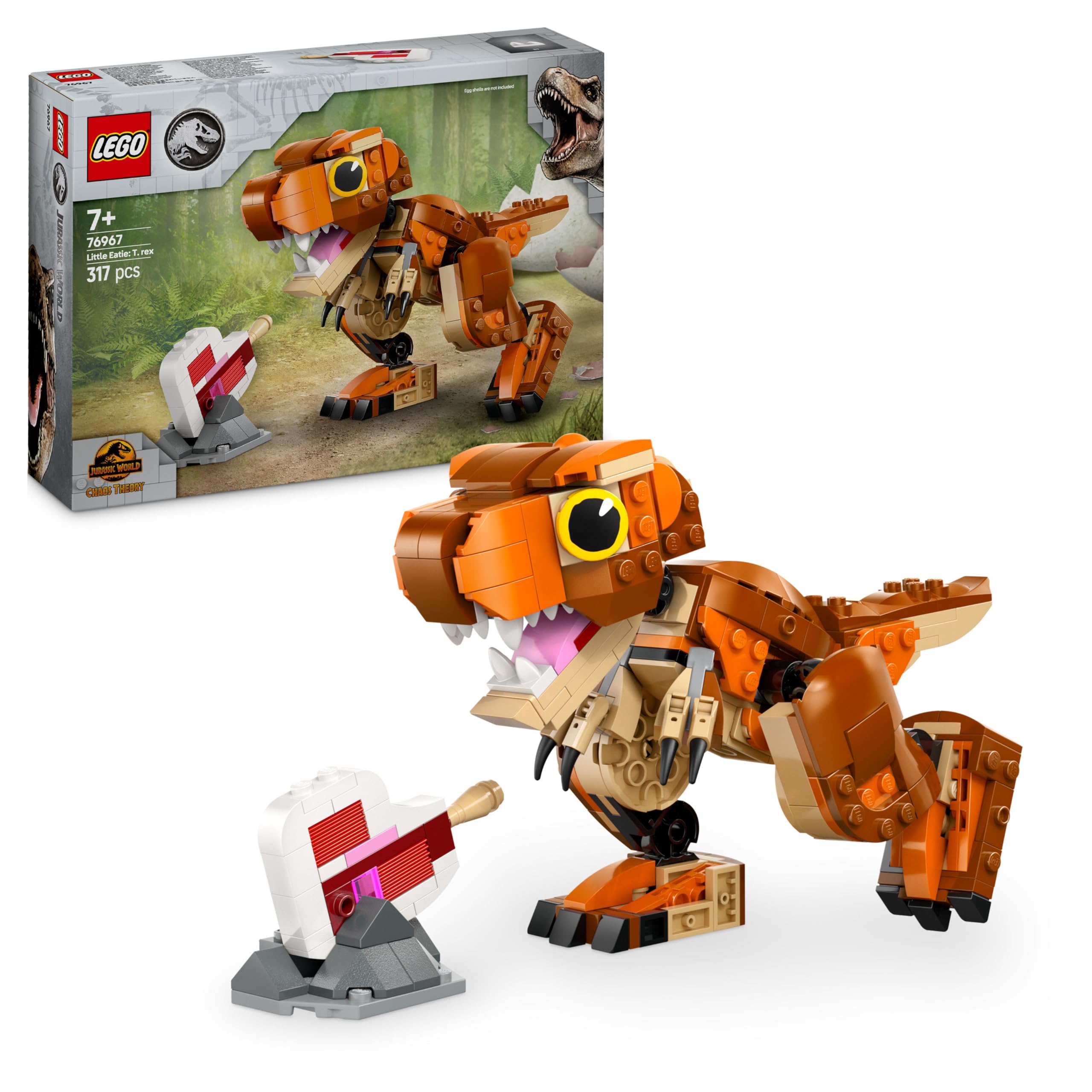 LEGO Jurassic World Little Eatie: T. rex Figure 76967 | Ages 7+ | Multicolor Plastic 1