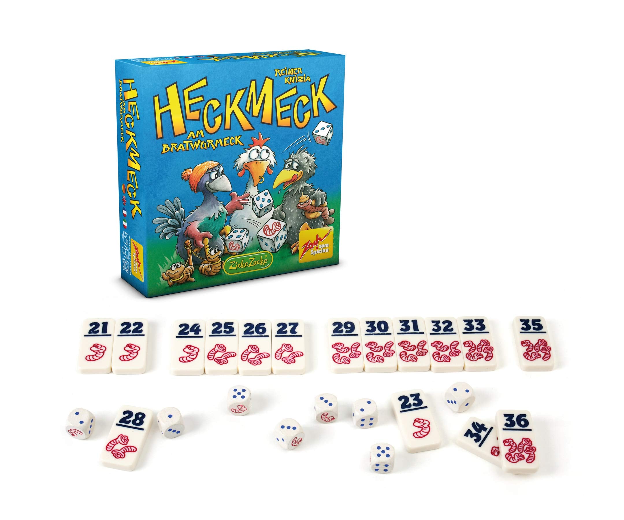 Zoch Heckmeck Am Bratwurmeck Board Game - Action & Reflex Game | 2-7 Players | Ages 8+ 6