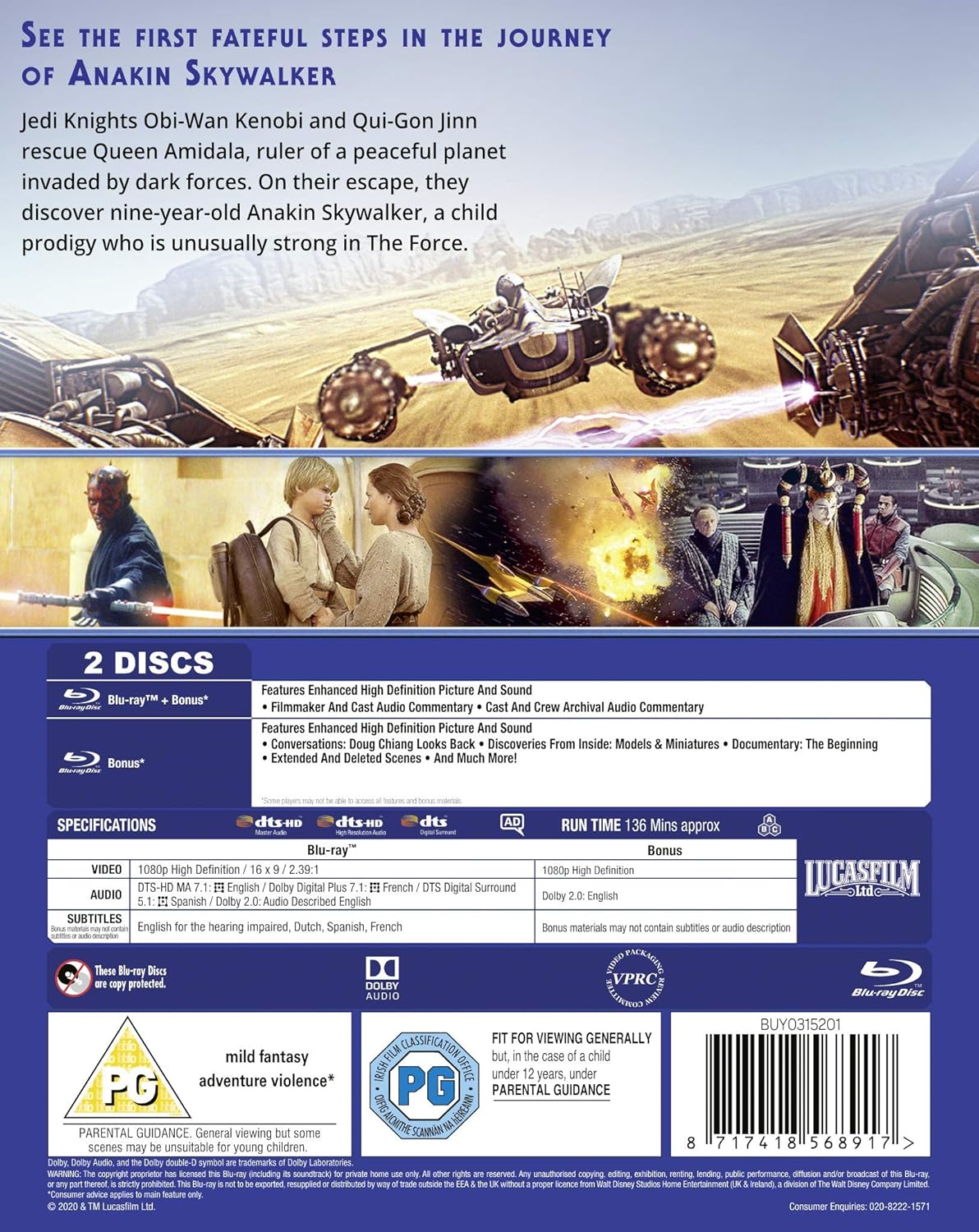 Star Wars Episode I: The Phantom Menace 3