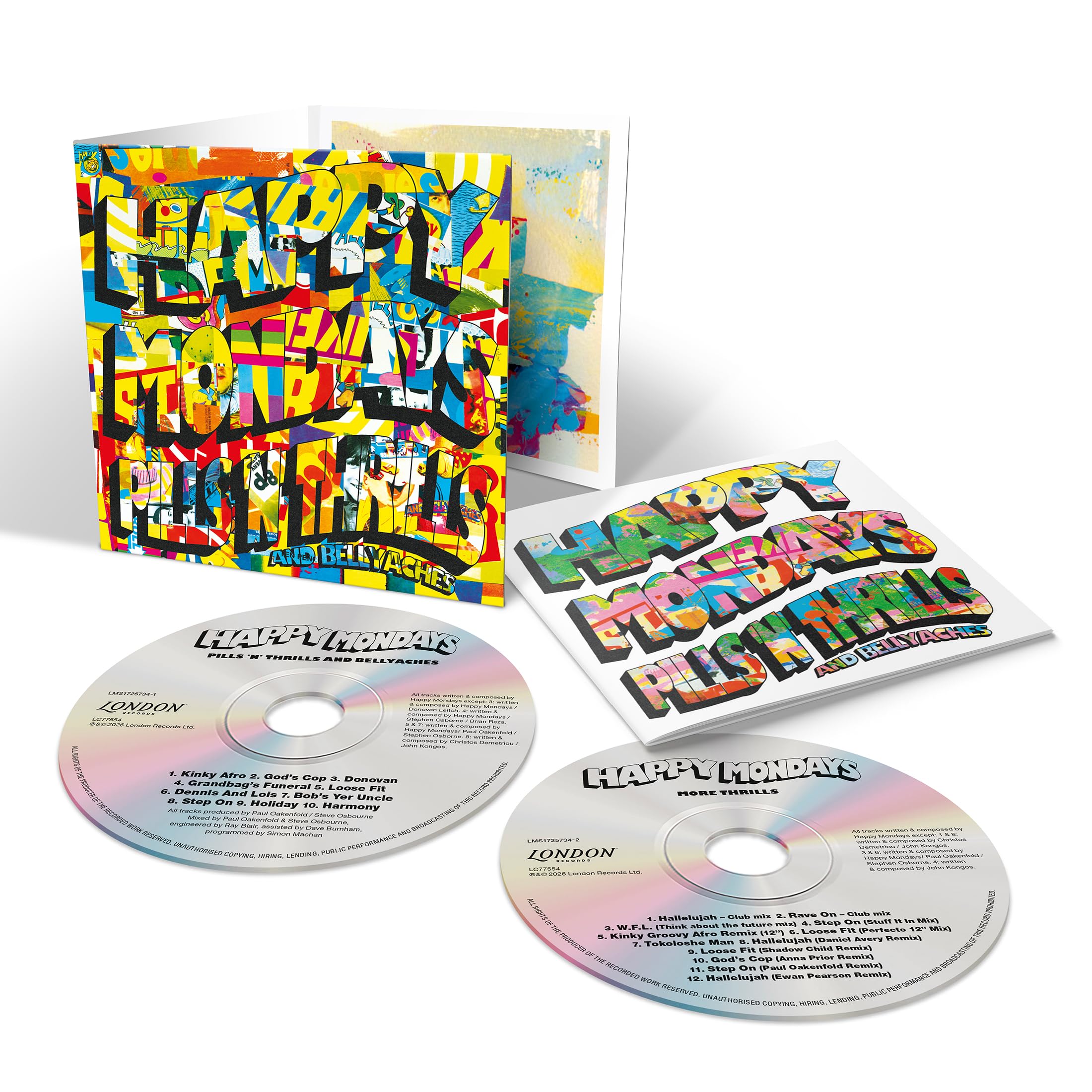 Happy Mondays - Pills 'n' Thrills and Bellyaches [2CD] 1