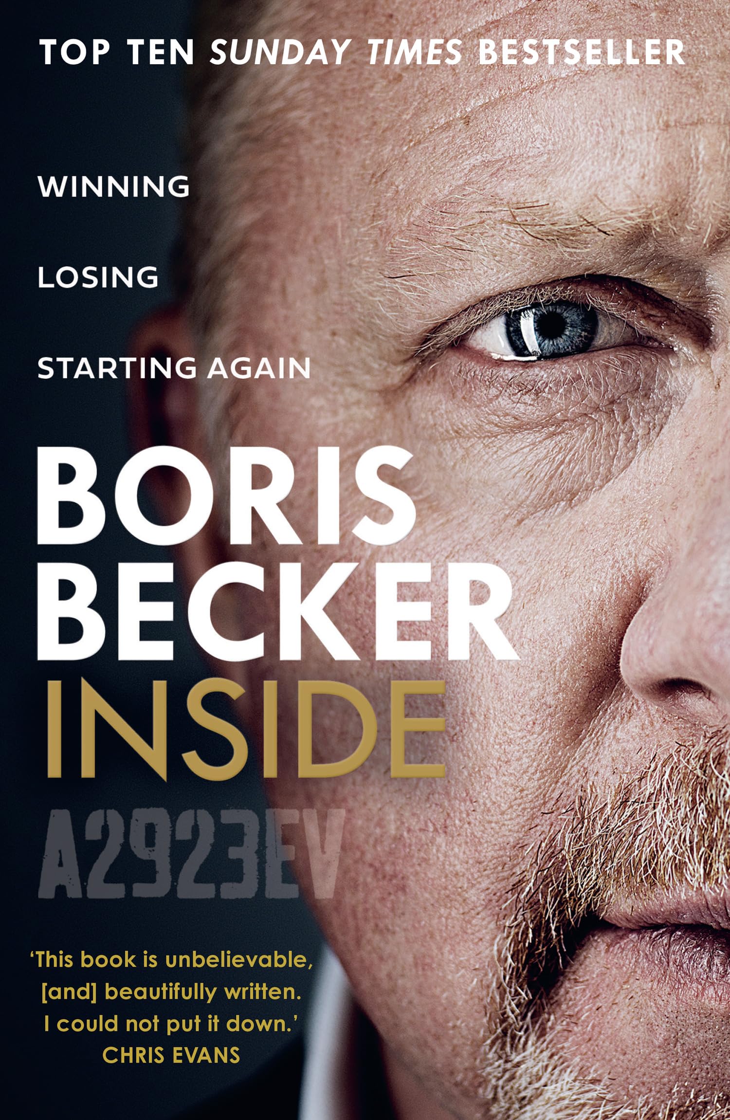 Boris Becker - Inside: Winning, Losing and Starting Again | Paperback Memoir