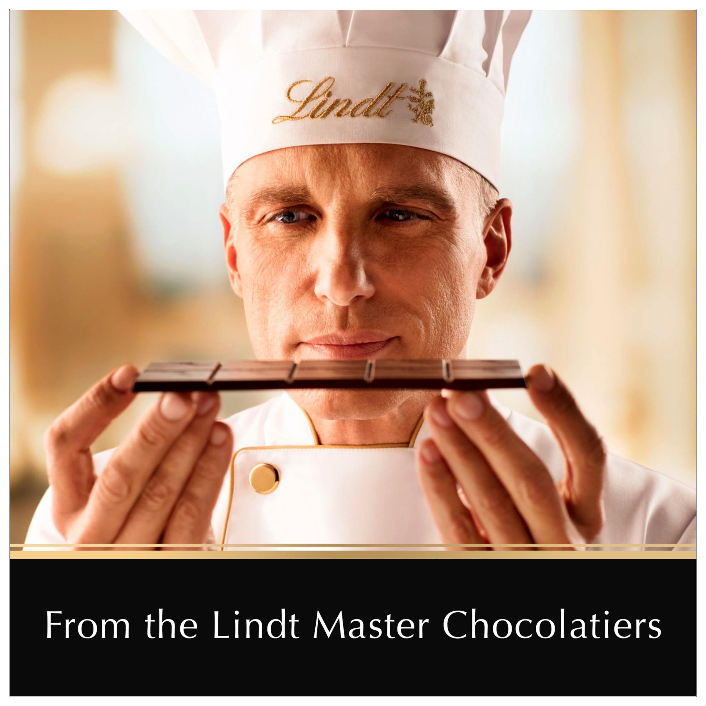 Lindt Excellence Dark Caramelised Hazelnut Chocolate Bar, 100g 5