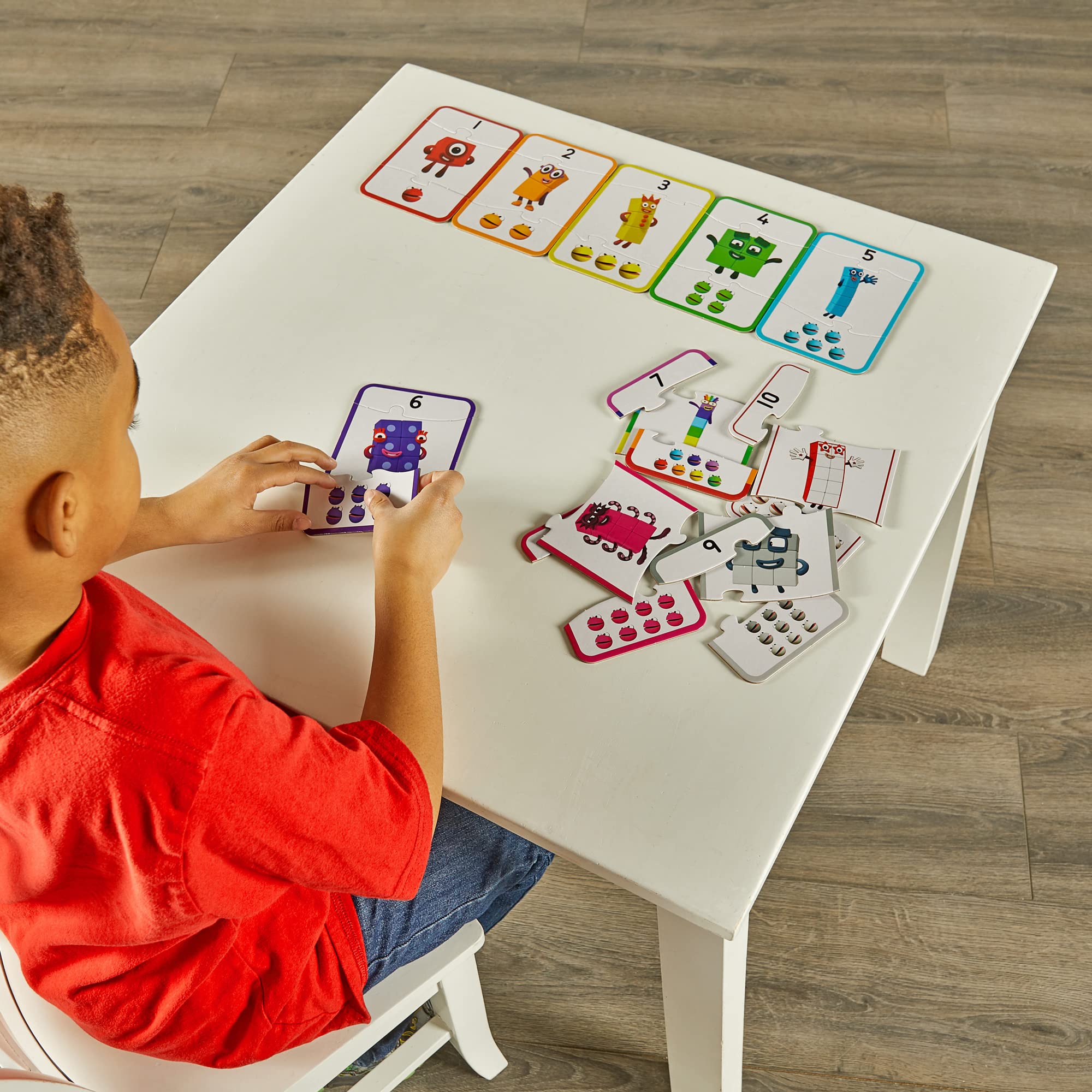 Learning Resources Numberblocks Counting Puzzle Set - Educational 1-20 Number Recognition for Ages 3+ 6