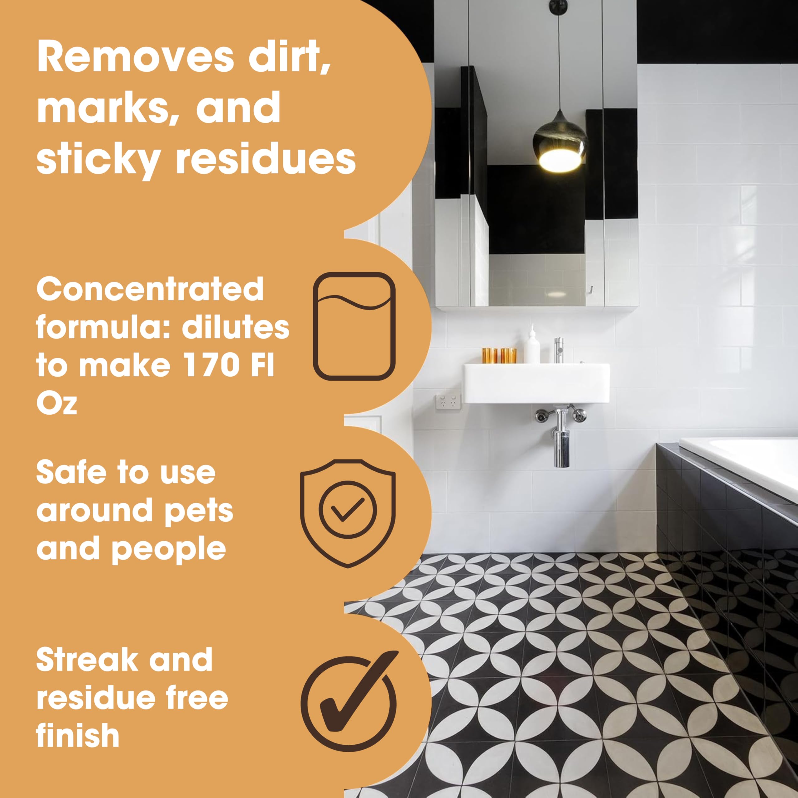 Furniture Clinic Vinyl Floor Cleaner - Super Concentrated | Makes 5 Litres | Lavender Scent 3