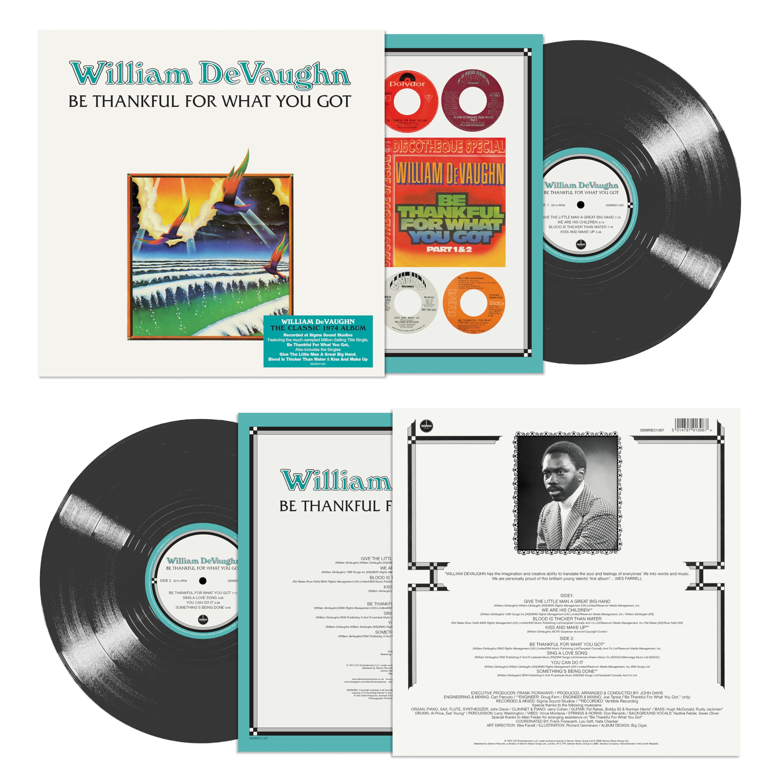 William DeVaughn - Be Thankful For What You Got [Deluxe Edition Vinyl] 2