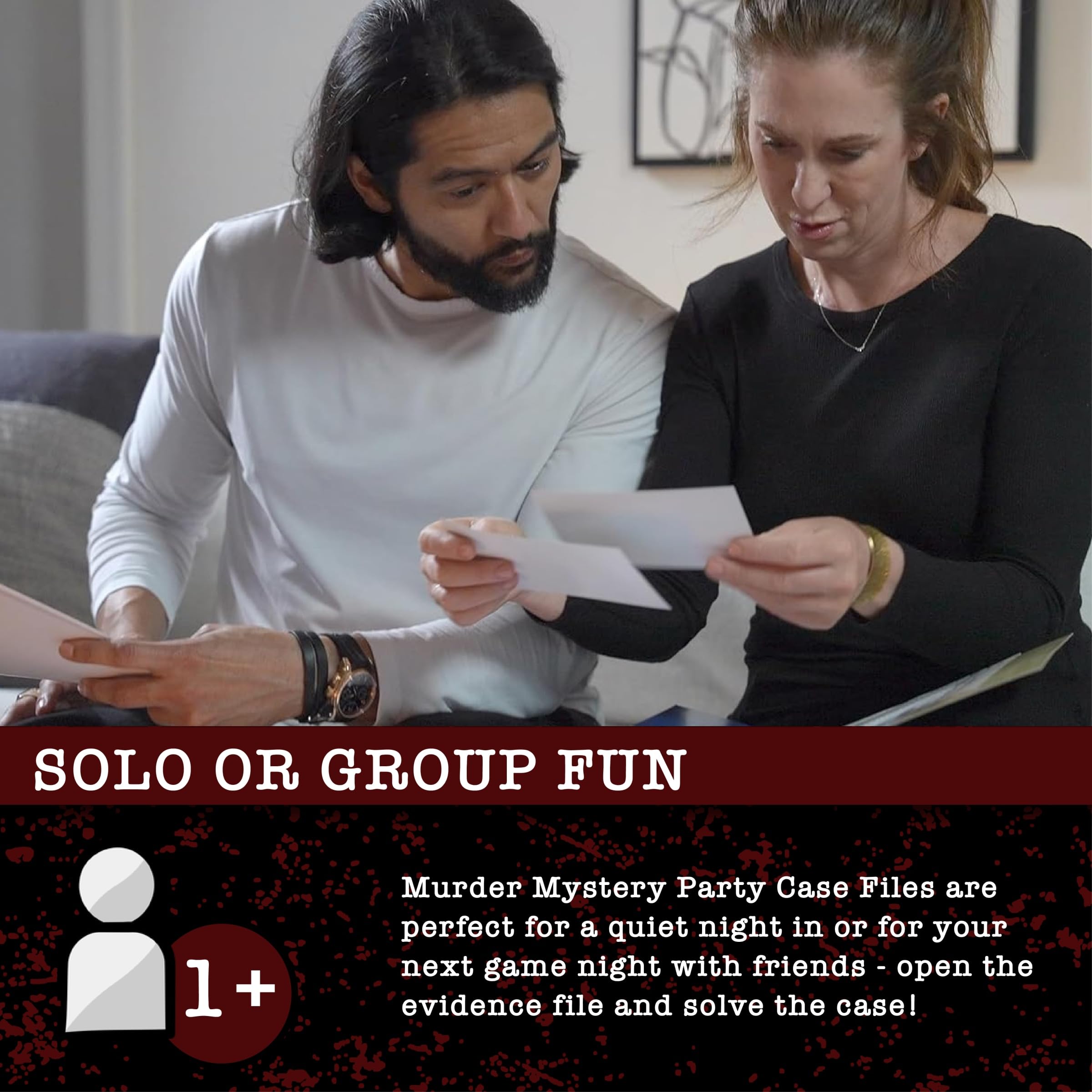 Murder Mystery Party Death in Antarctica Case Files Board Game 8