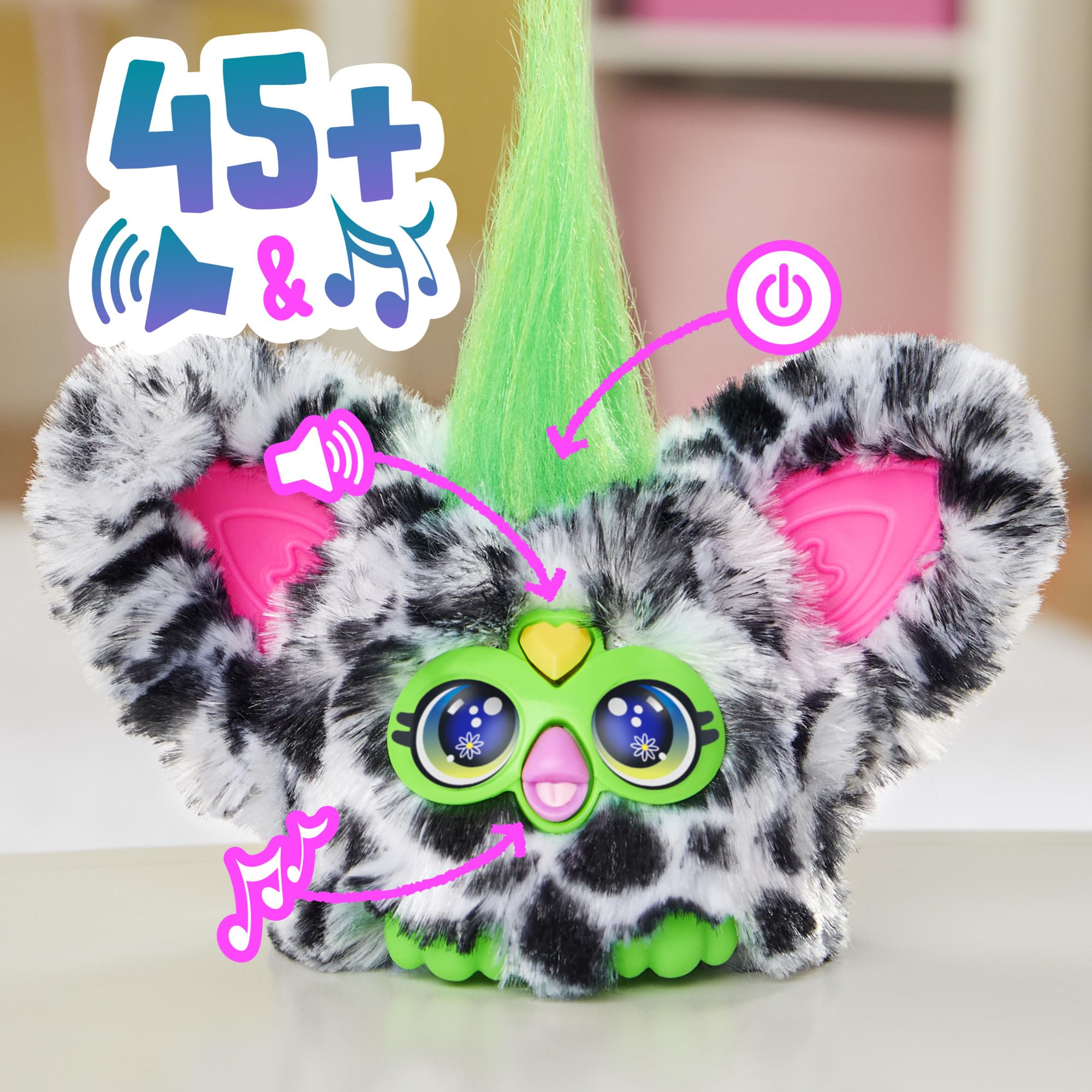 Furby Moo-Boo Cow Interactive Mini Plush Toy - Series 4 Electronic Pet 10