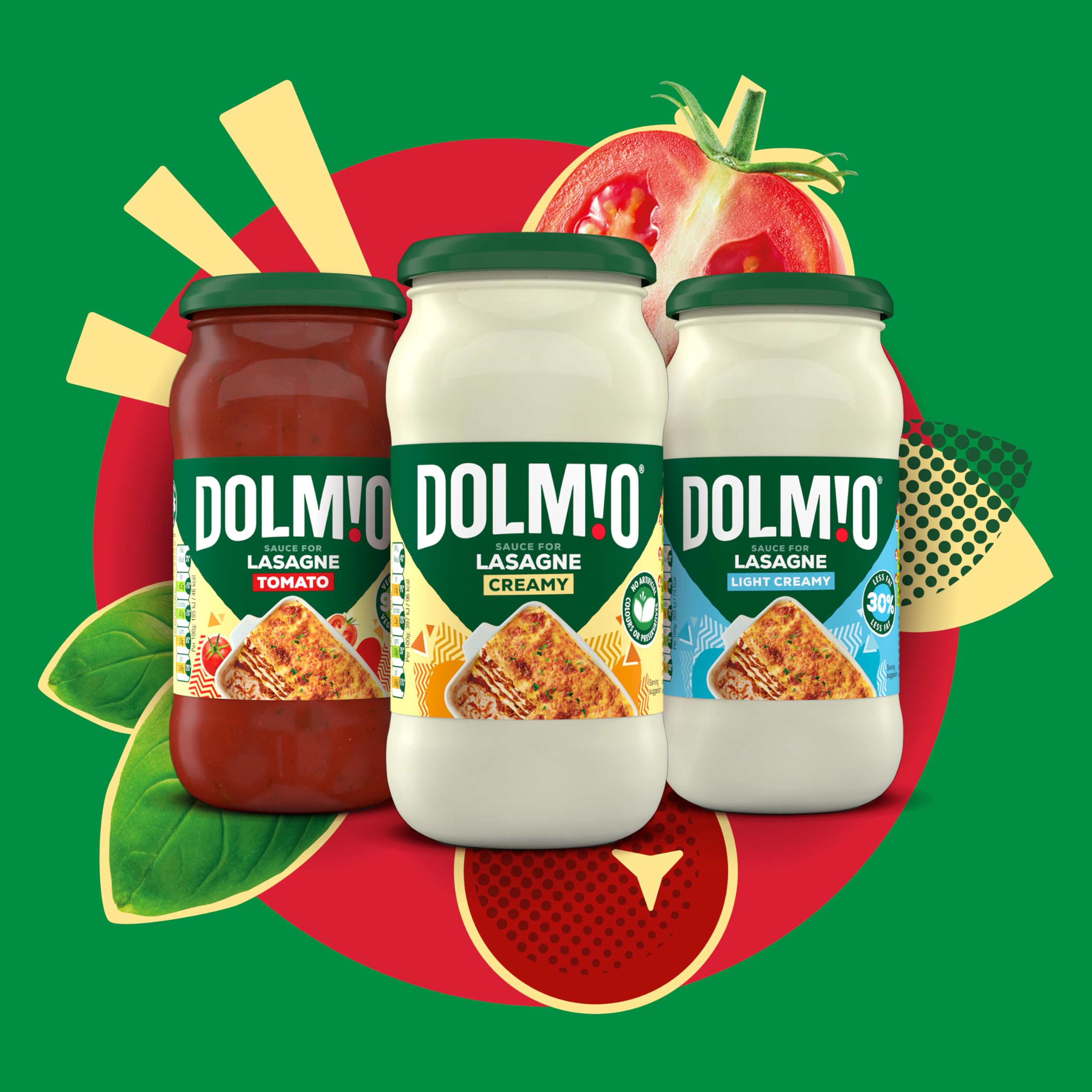 Dolmio Lasagne Red Tomato Sauce - Family Size | 675g Jar | No Artificial Additives 7