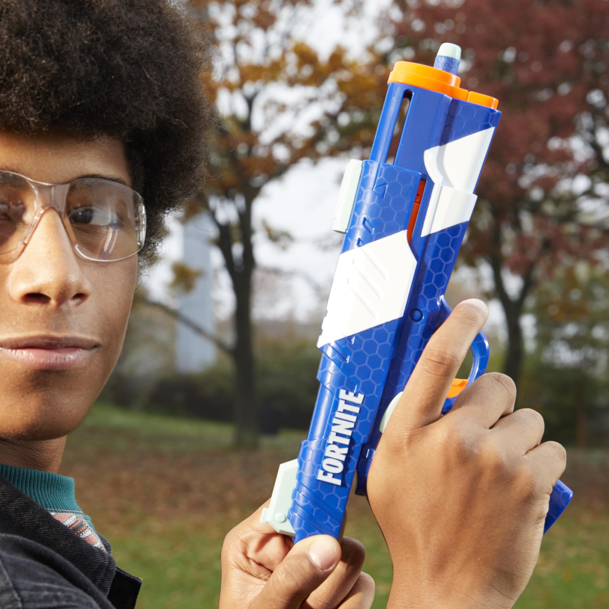 Nerf Fortnite Dual Pack - 2 Blasters & 6 Elite Darts for Outdoor Play 9