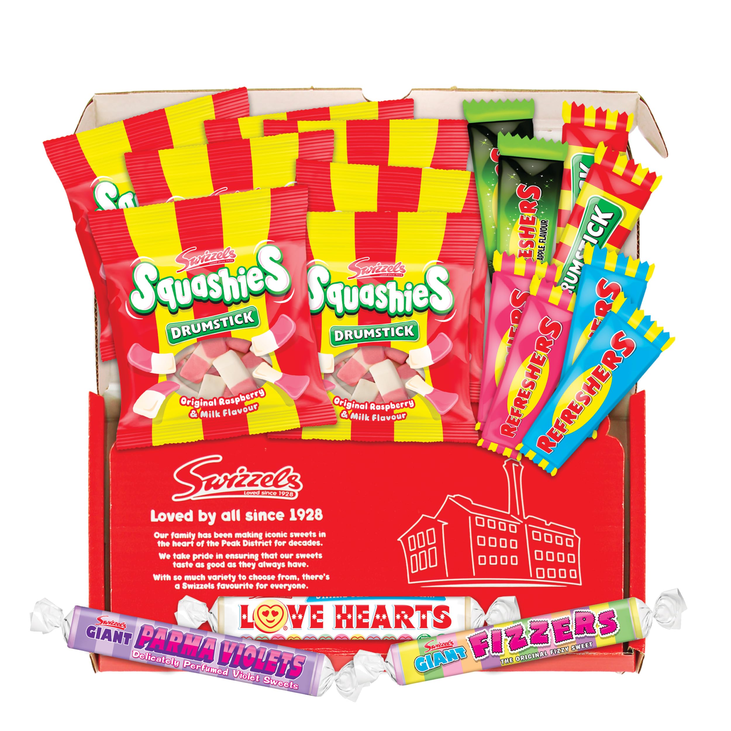 Swizzels Letterbox Sweets Hamper - Classic Sweet Assortment | 314g | Individually Wrapped