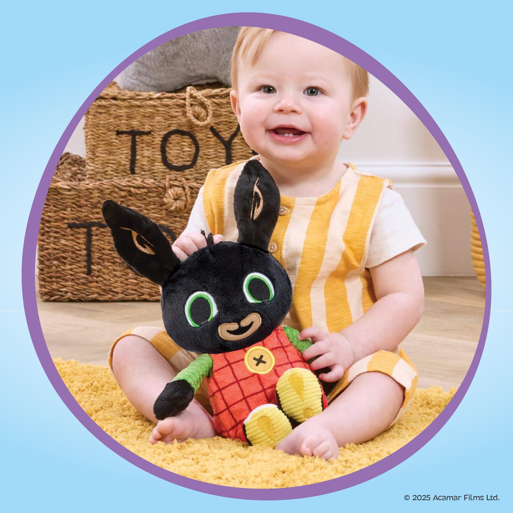 Rainbow Designs Talking Bing Soft Toy - Interactive Character Plush | 28 cm Height