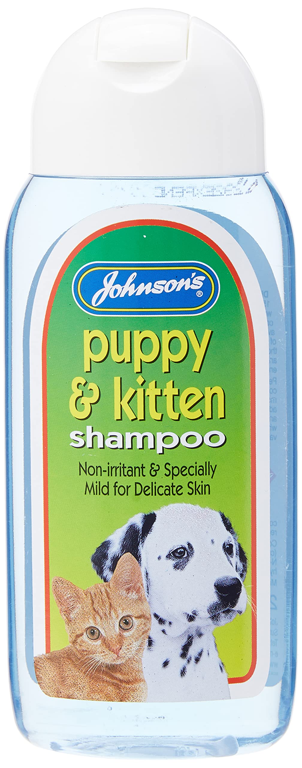Johnsons Veterinary Products Puppy and Kitten Shampoo - Non-Irritant Formula | 200 ml Liquid