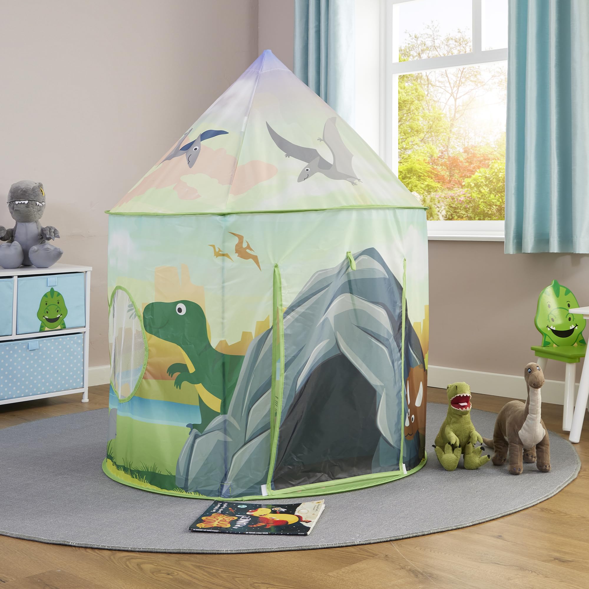 Liberty House Toys Dinosaur Play Tent - Immersive Play Space for Ages 18 Months+ 8