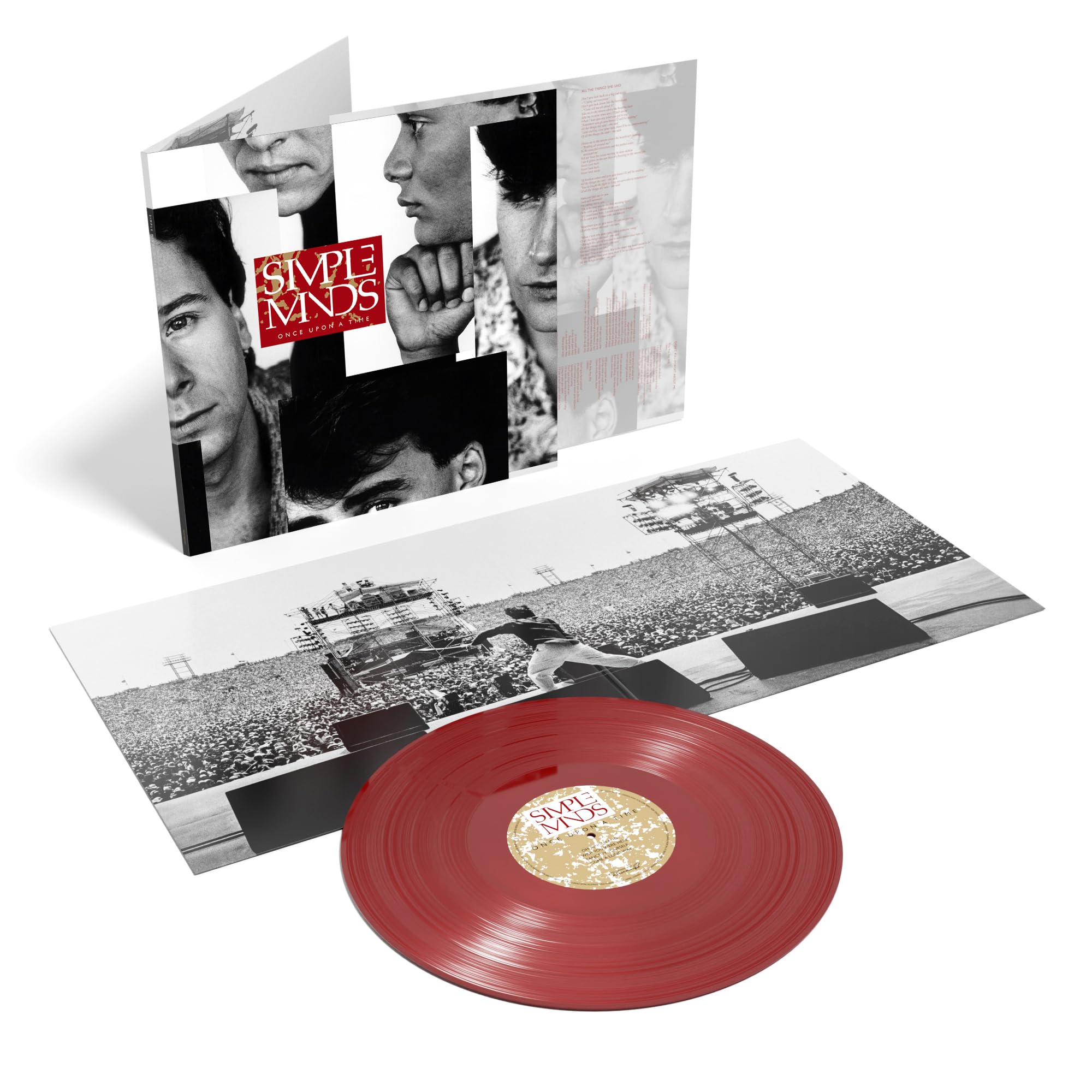 Simple Minds - Once Upon a Time (Deluxe Edition) [VINYL] Ruby Red