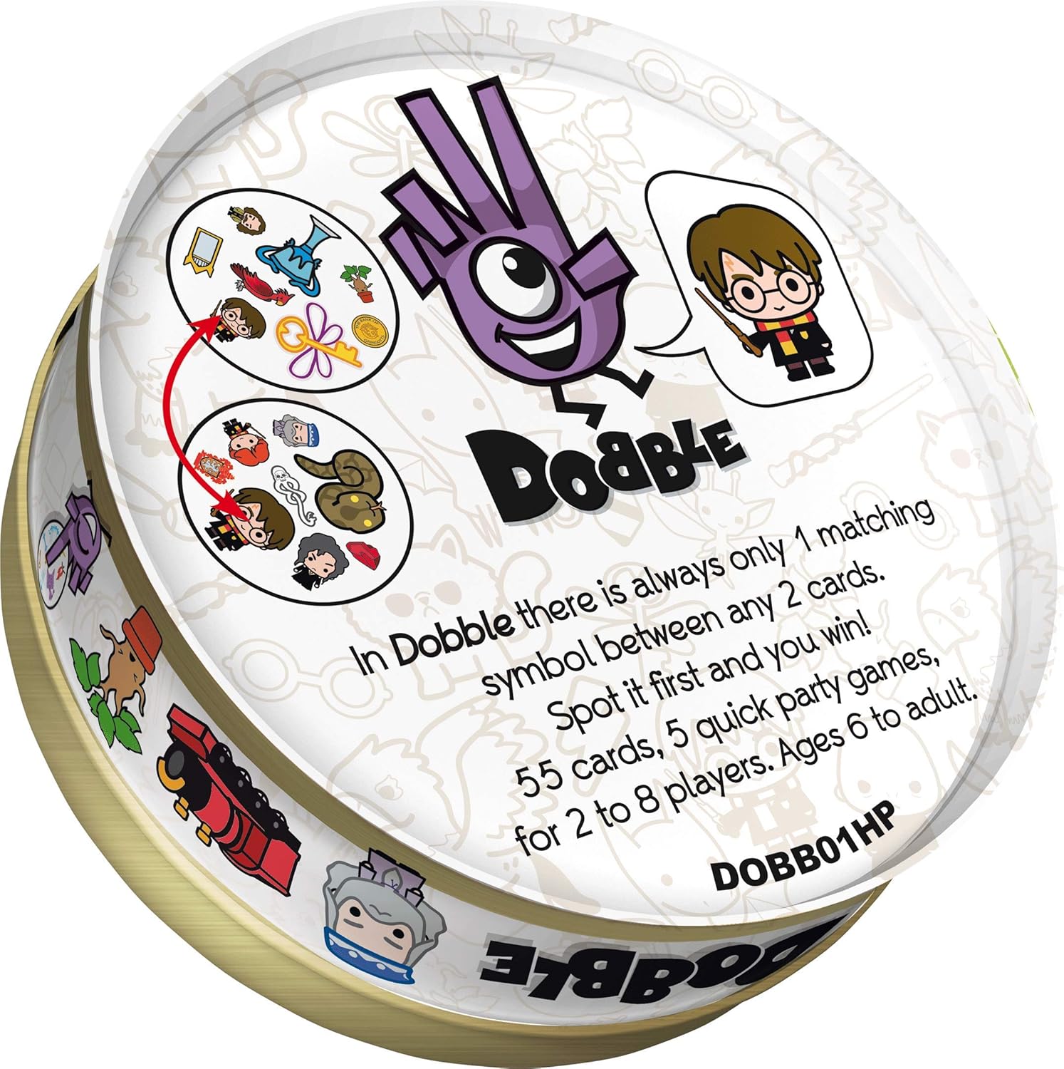 Asmodee Harry Potter Dobble Card Game 11