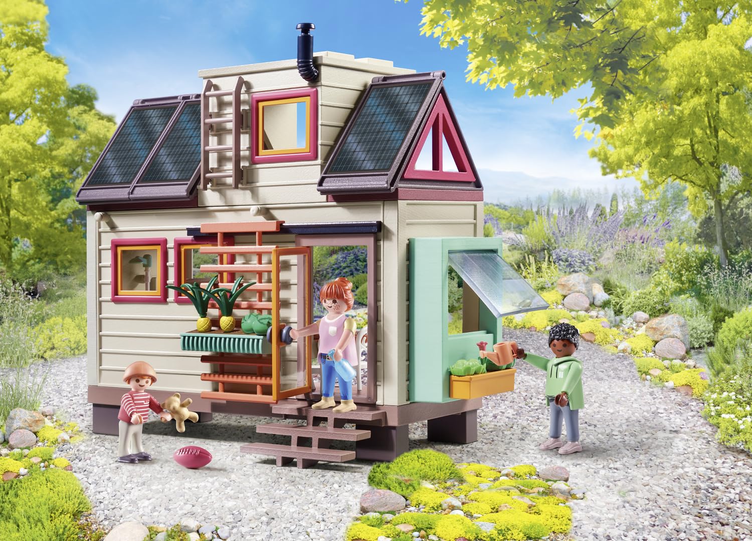 Playmobil Tiny House Playset - 160-Piece Detailed Home with Figures & Accessories for Ages 4+ 7