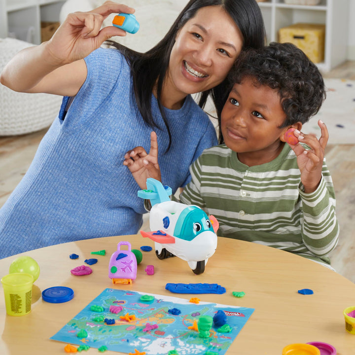 Play-Doh Airplane Explorer Starter Playset - Creative Travel-Themed Play for Ages 3+