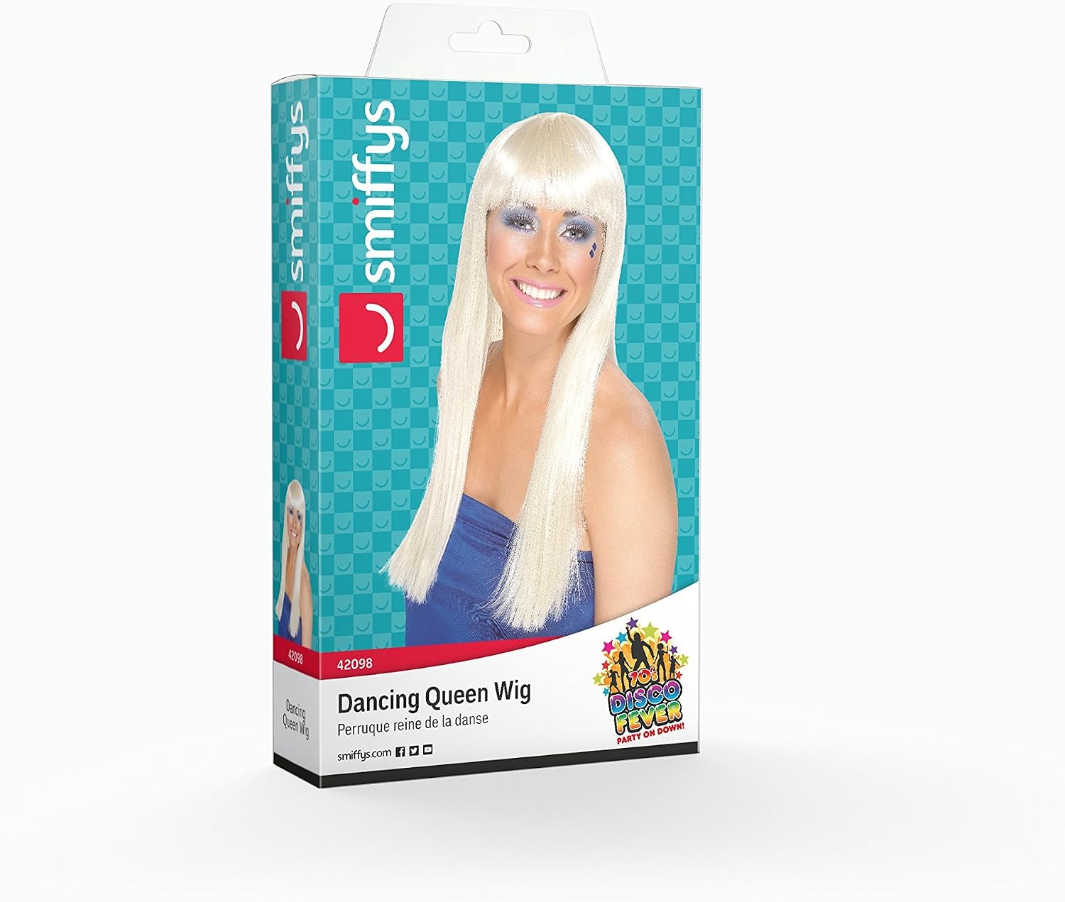 Smiffys Blonde Dancing Queen Wig
