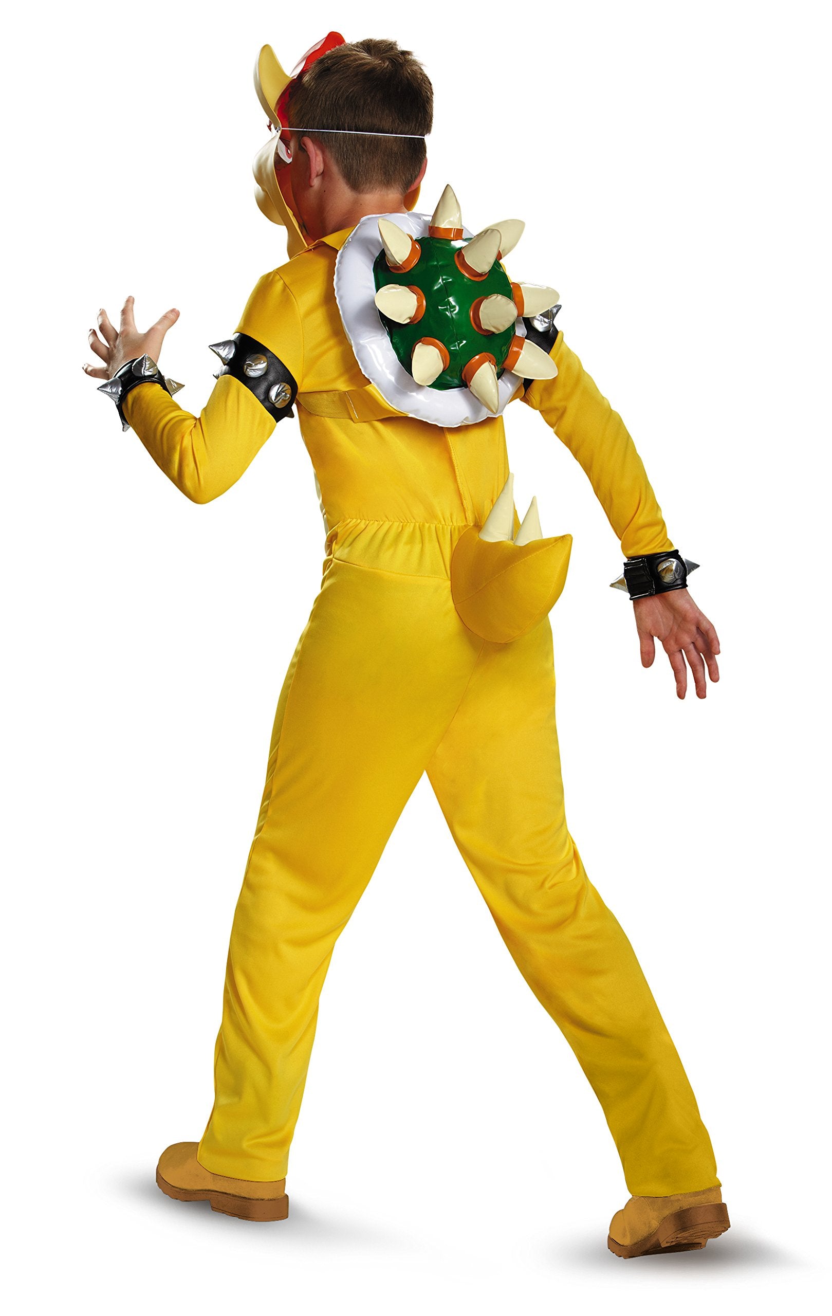 Nintendo Deluxe Super Mario Bowser Kids Costume - Officially Licensed 3