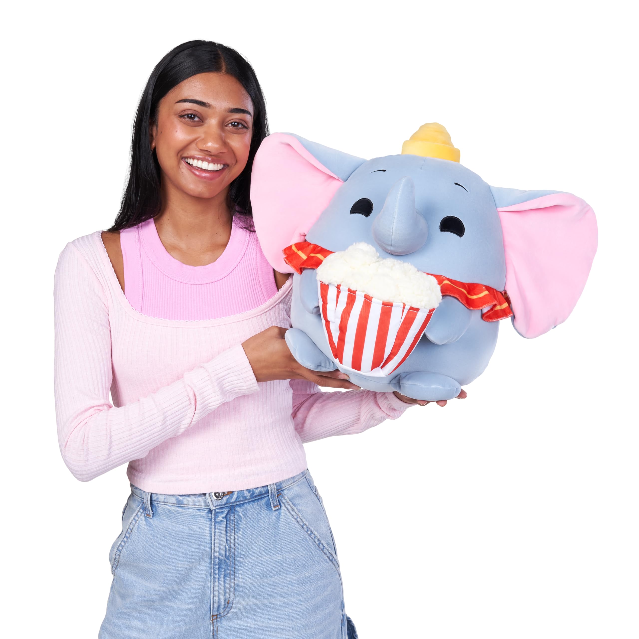 Snackles Disney Dumbo 14-inch Plush with Snack Accessory - Super-Soft Huggable Stuffed Animal 6