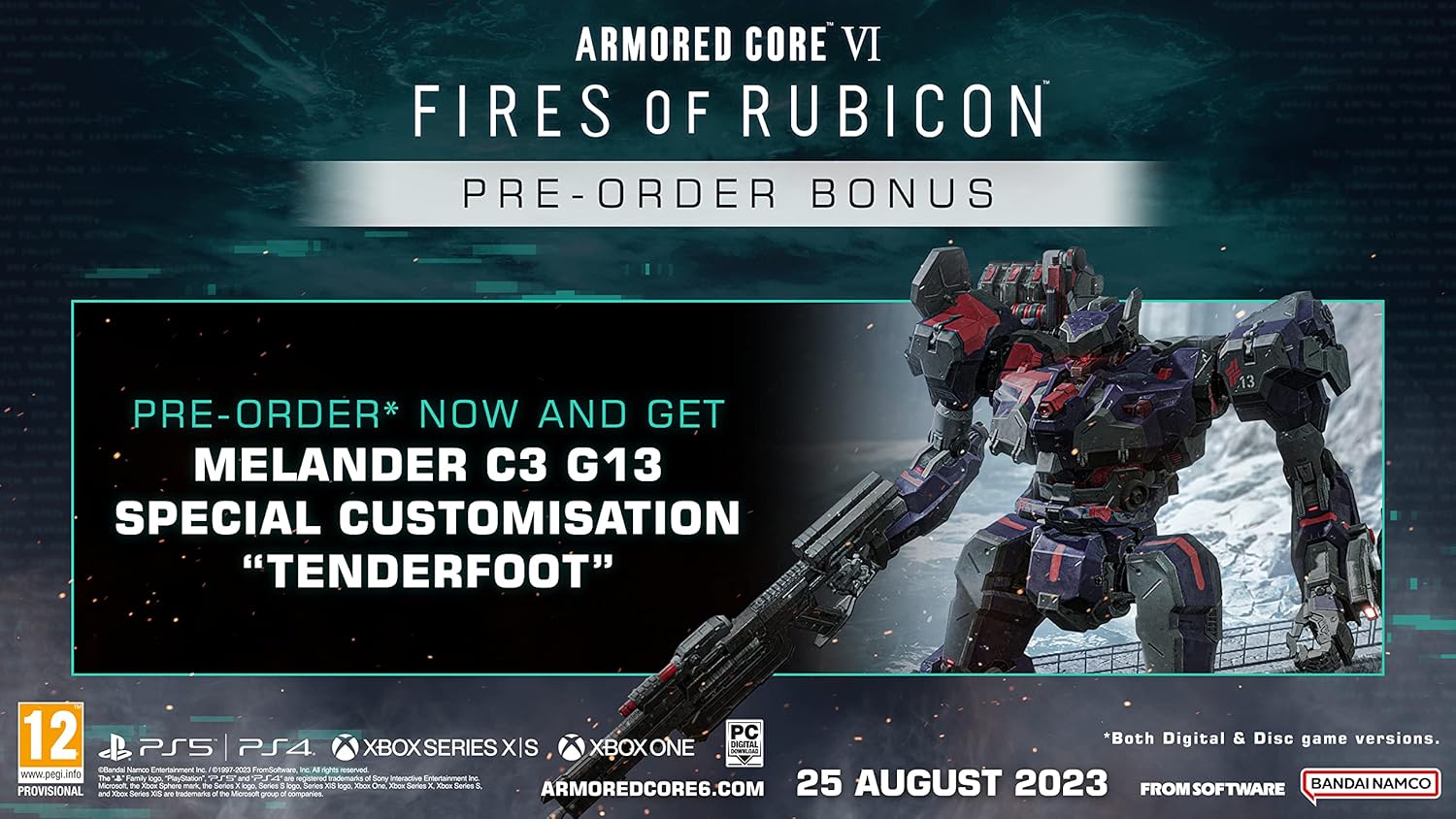 Armored Core VI Fires of Rubicon Launch Edition - PS4 6