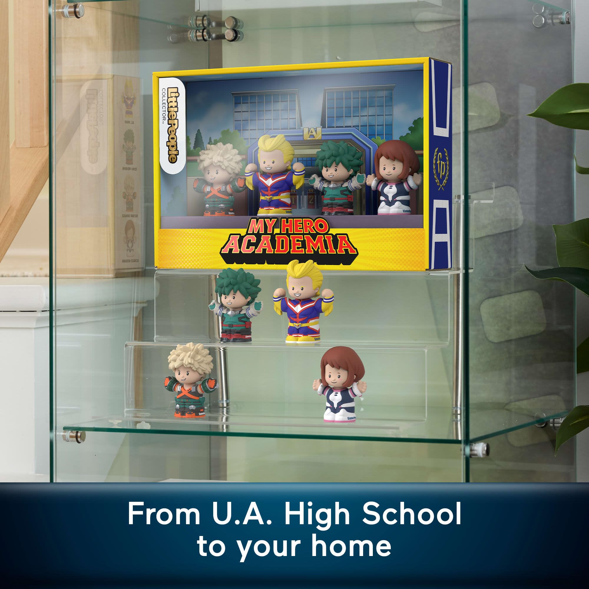 Little People COLLECTOR My Hero Academia Anime Series Special Edition Set | 4 Figures | Ages 96+ 3