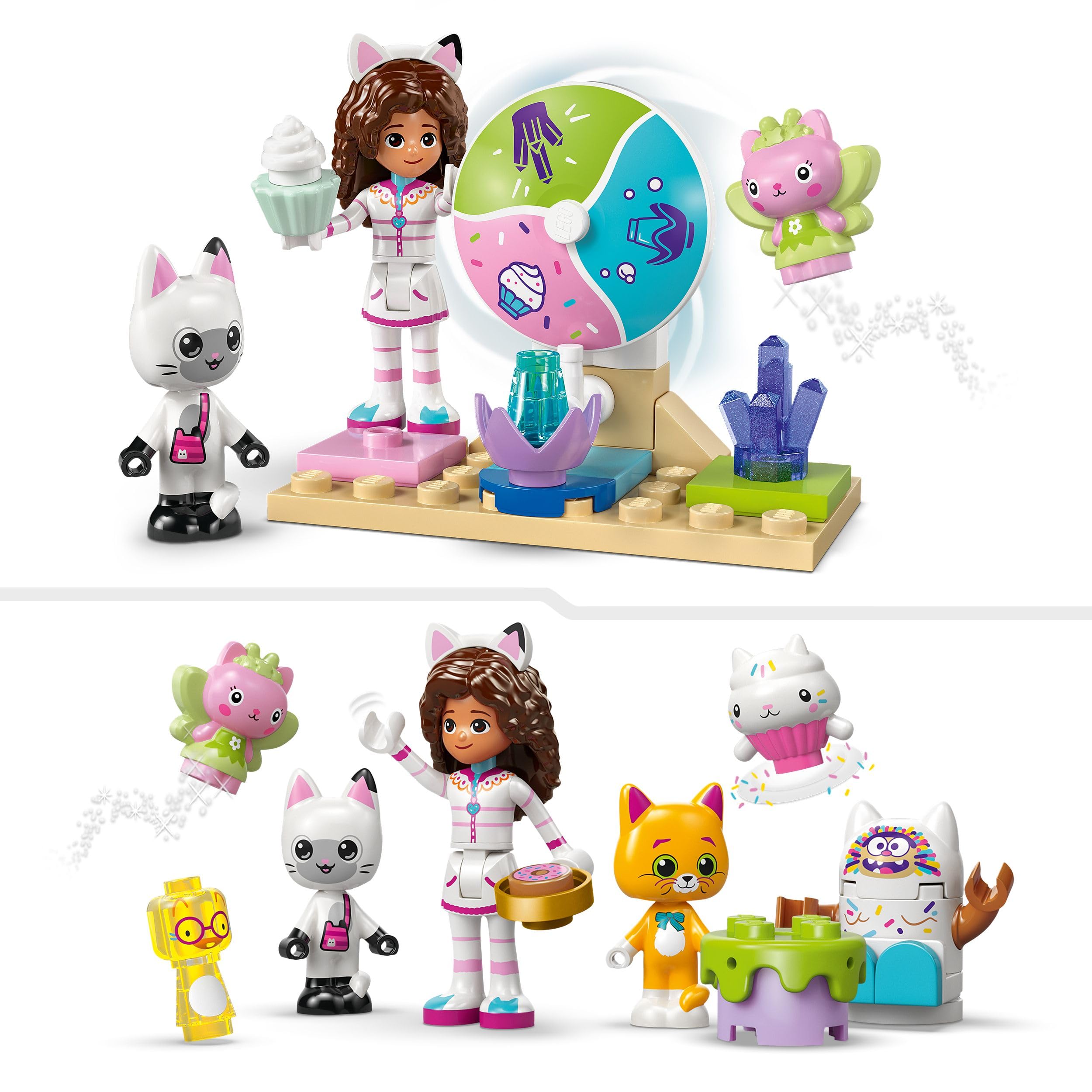 LEGO Gabby's Dollhouse Sweet Treat Mountain & Kitty Garden Toy Set - 263 Pieces, Ages 4+ 10