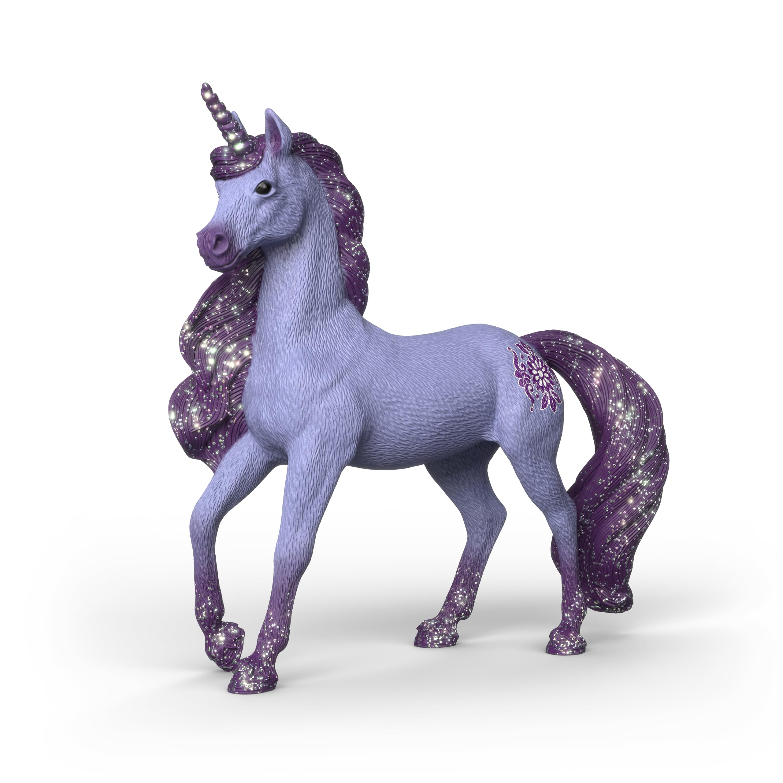 Schleich BAYALA Unicorn Stallion Orchid - Purple Plastic Play Figure | 12.5 cm Height