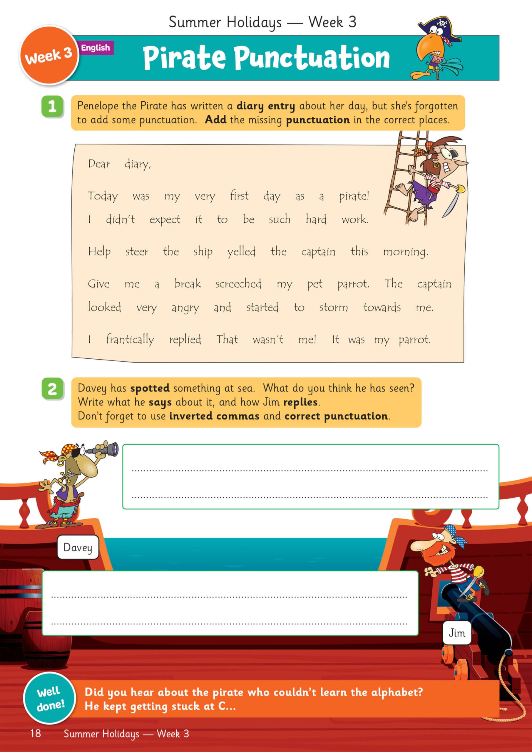 CGP Summer Holidays Activity Workbook - Year 4 to Year 5 Transition | Paperback | English 2