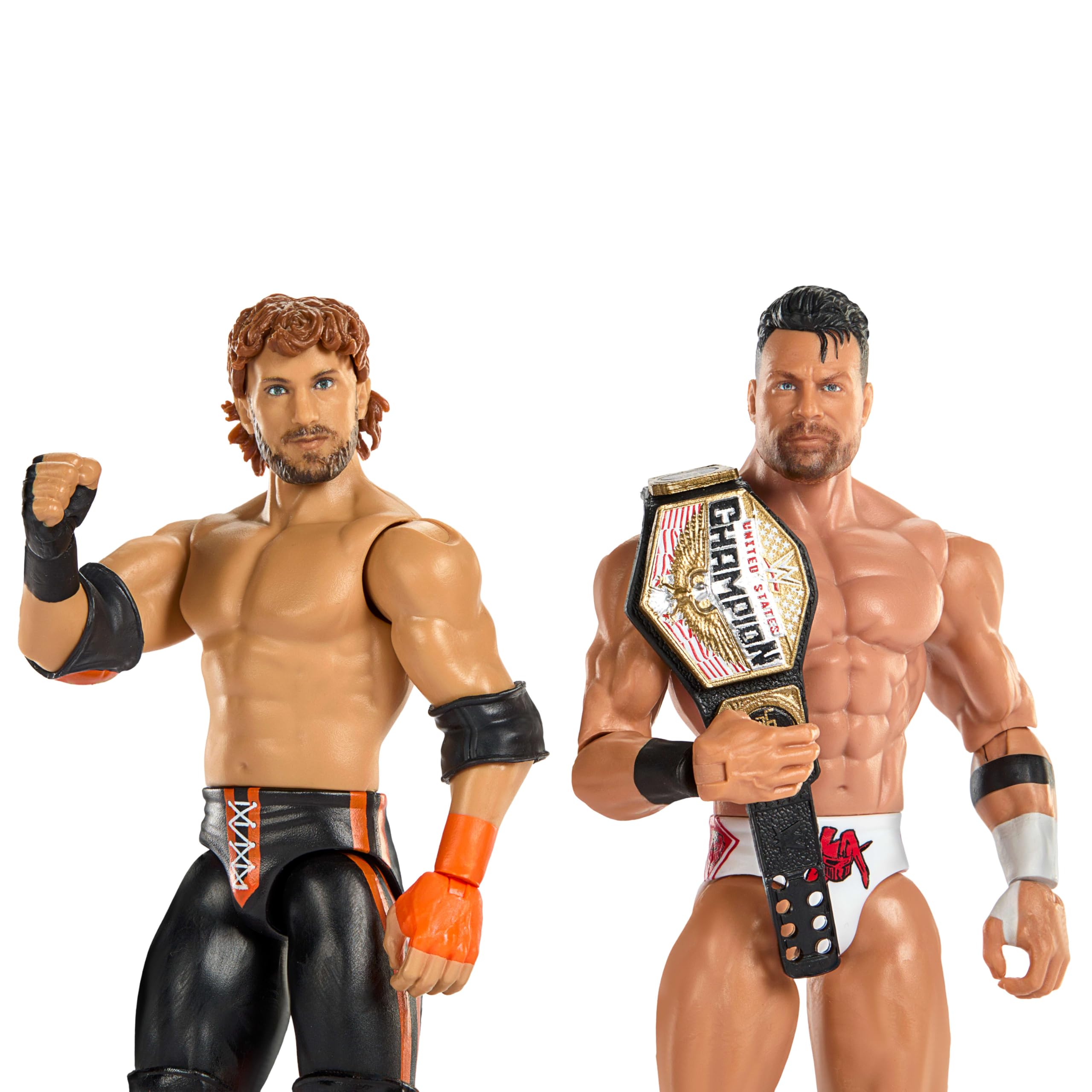 Mattel WWE Main Event Showdown 2-Pack Action Figures - LA Knight vs Logan Paul | 6-Inch Figures | Ages 6+