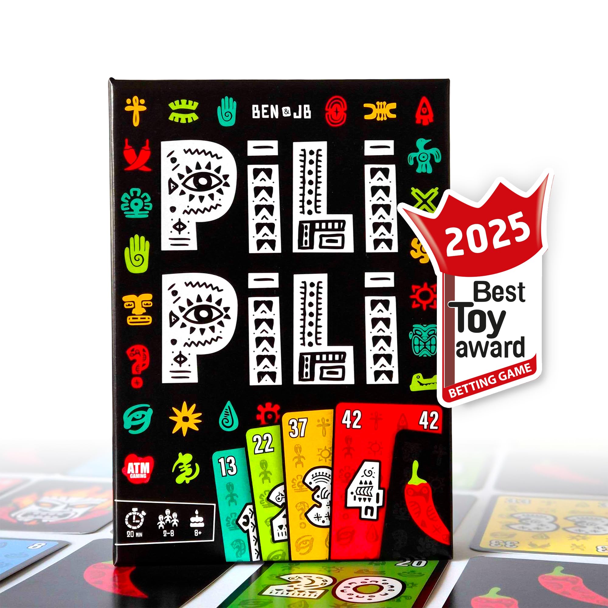 ATM Gaming PILI PILI | Board Game | Card Game for Families and Friends Idea 1